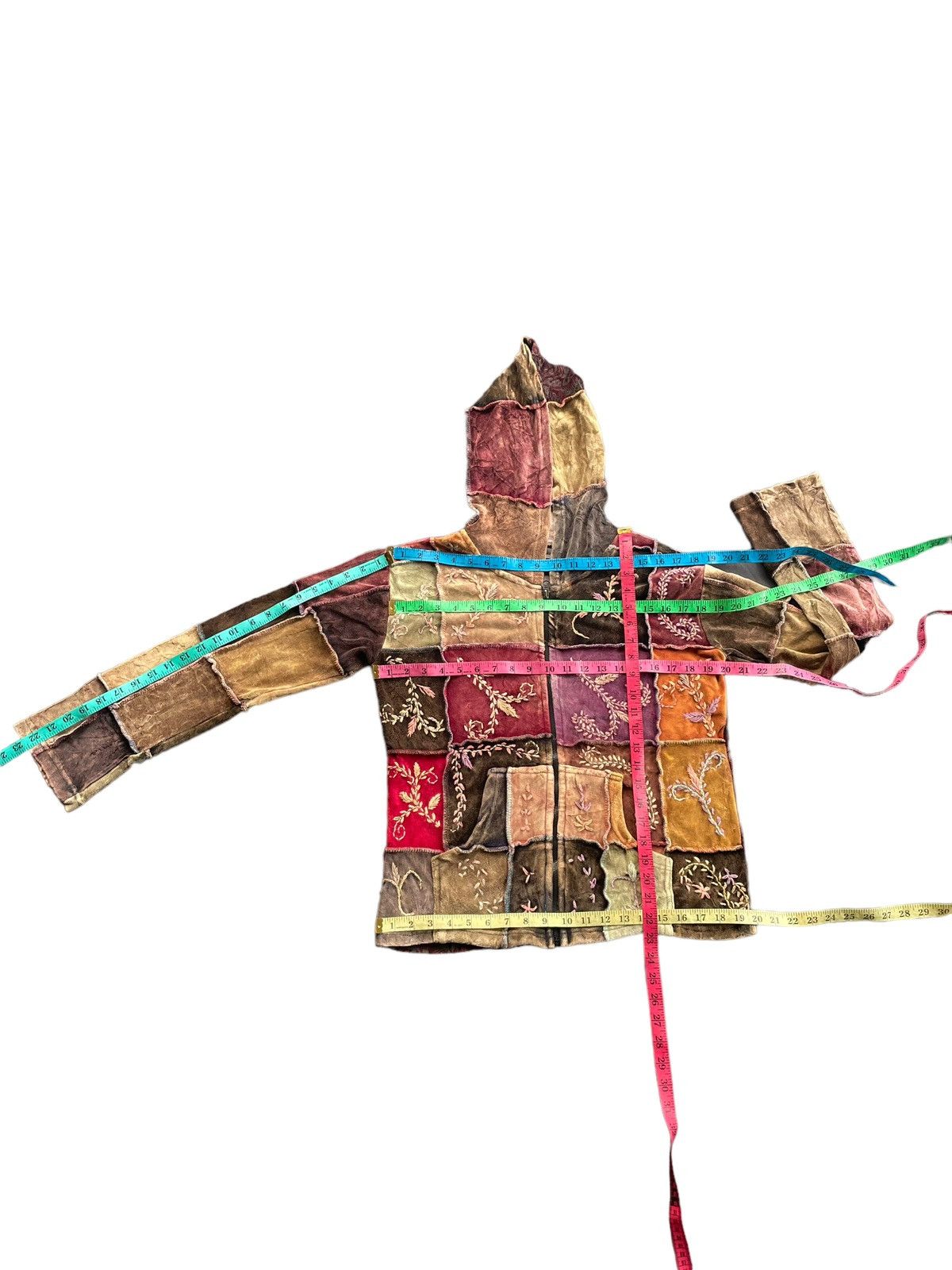 Handmade Vintage Nepal Custom Hand Made Hoodie Size M / US 6-8 / IT 42-44 - 10 Thumbnail
