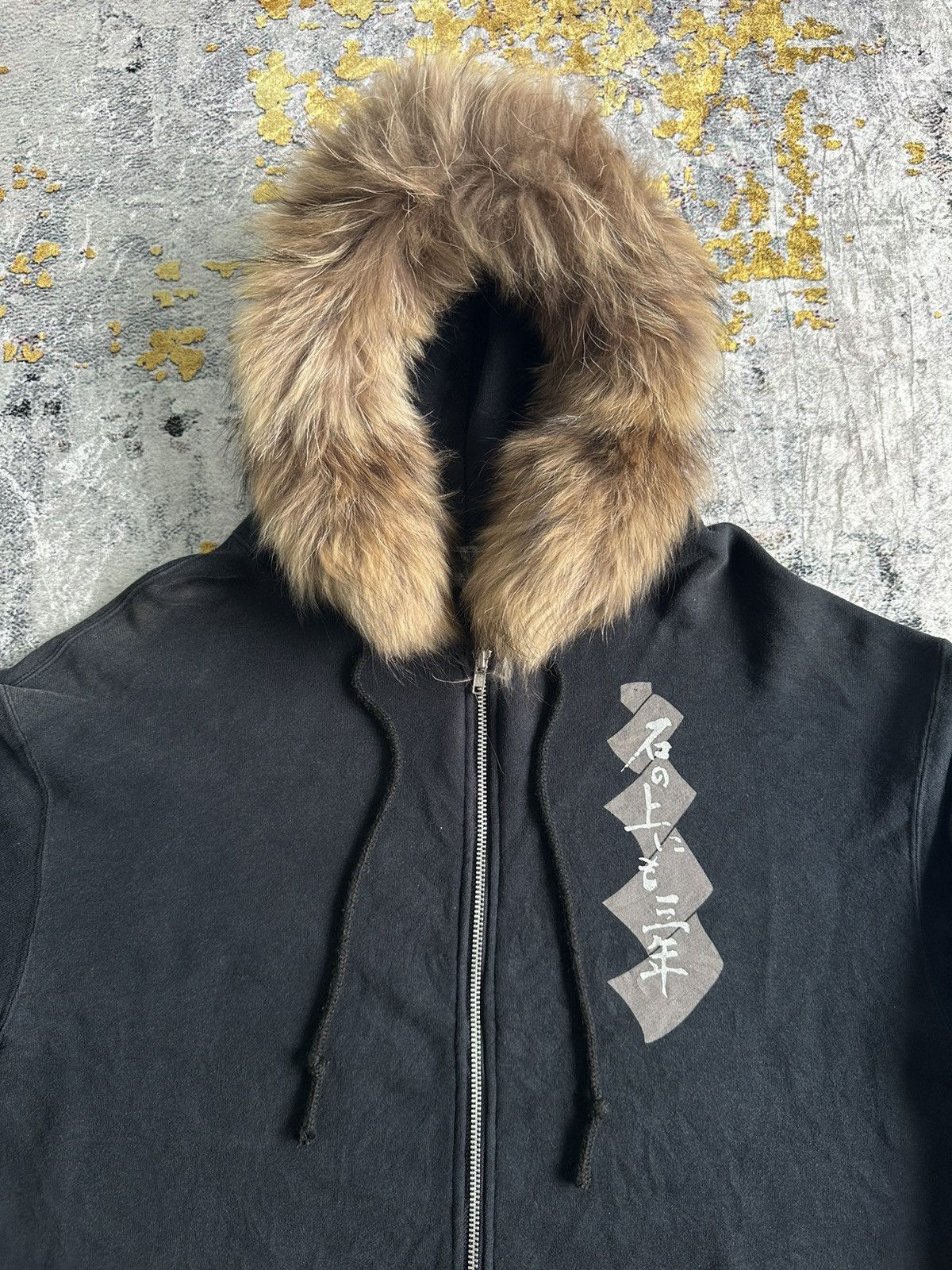 Beauty Beast JAPANESE TAKEO KIKUCHI FUR ZIPHOODIE FADED NUMBER NINE STYLE Size US XL / EU 56 / 4 - 3 Thumbnail