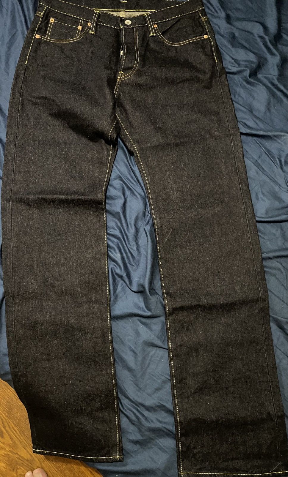 Iron Heart Iron Heart Denim 14oz Straight Leg Size US 35 - 1 Thumbnail