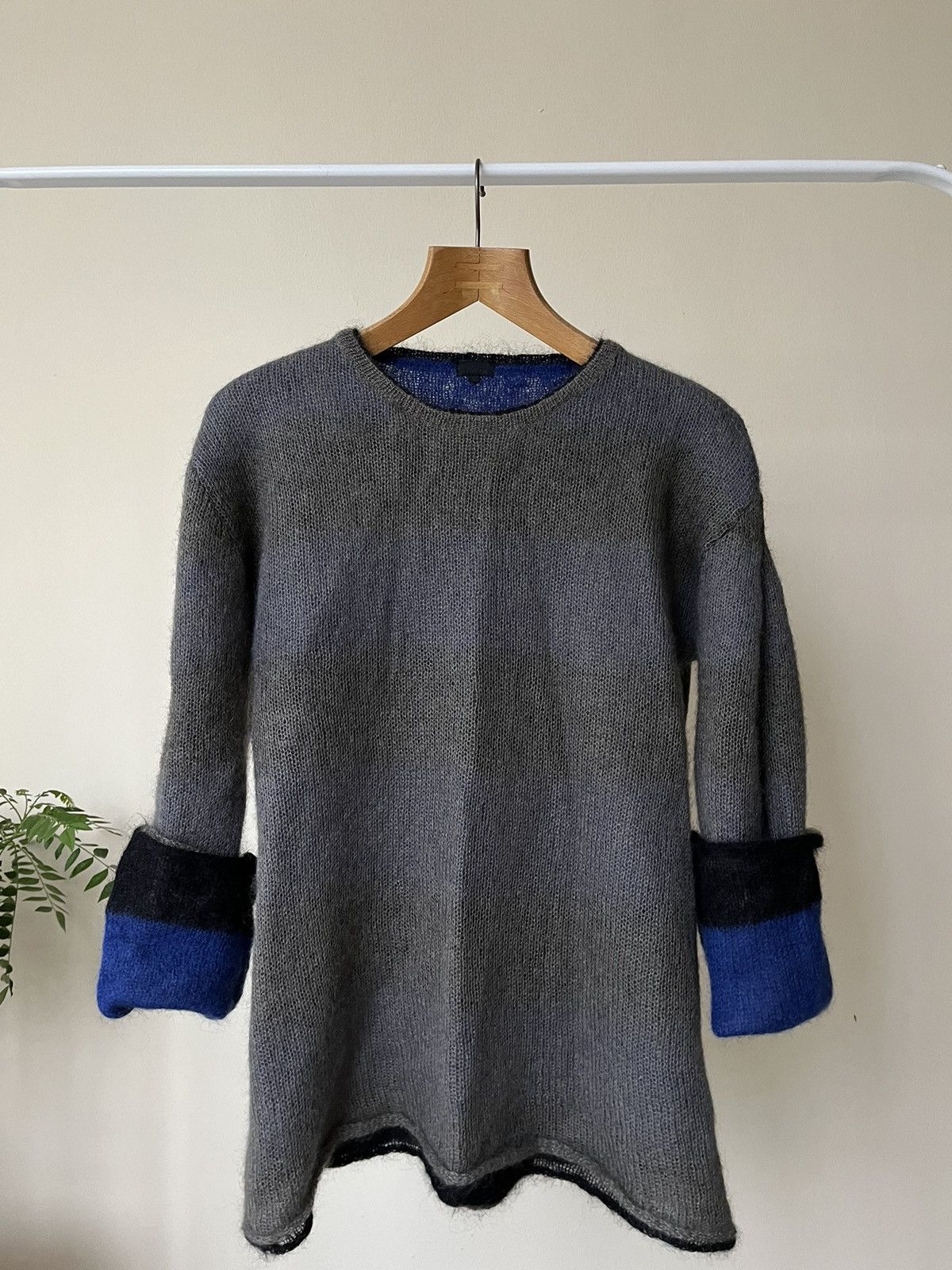 Beams Japan Rare 💥 Vintage BEAMS Kurt Kobain Oversized Mohair Reversible Size L / US 10 / IT 46 - 8 Thumbnail