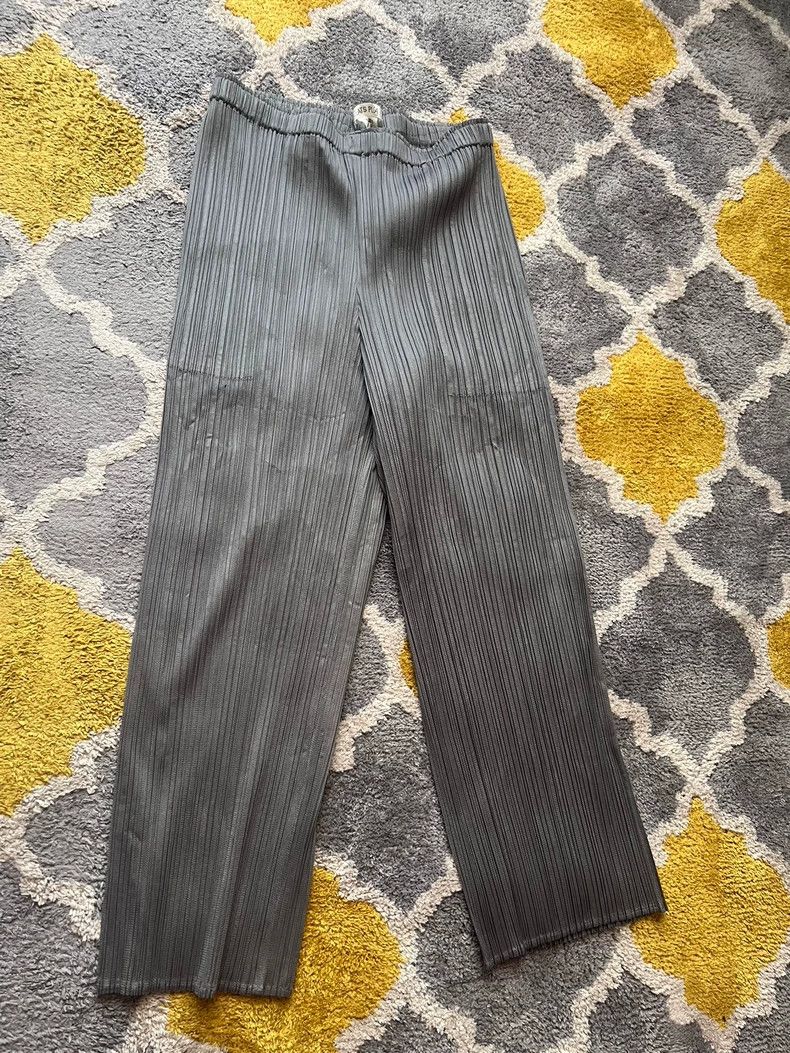 Other Issey Miyake/三宅一生 size:3 Grey pleated pants Size 42" / US 20 - 2 Thumbnail