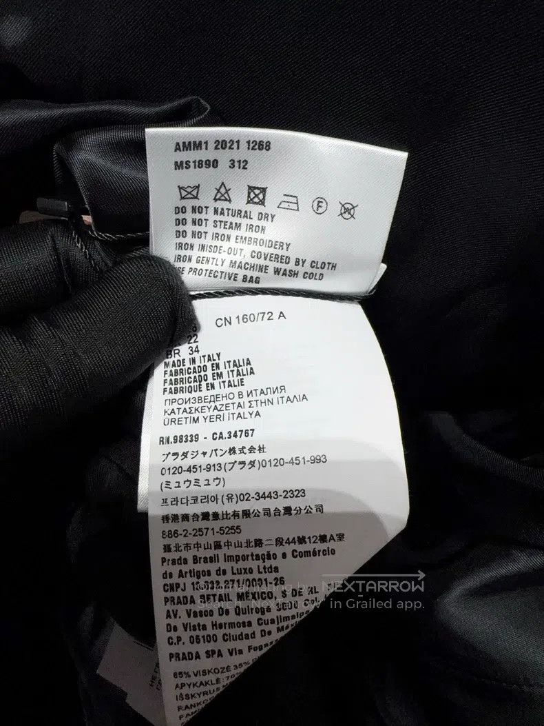 Miu Miu Miu Miu 36 Velvet coat Size S / US 4 / IT 40 - 5 Thumbnail