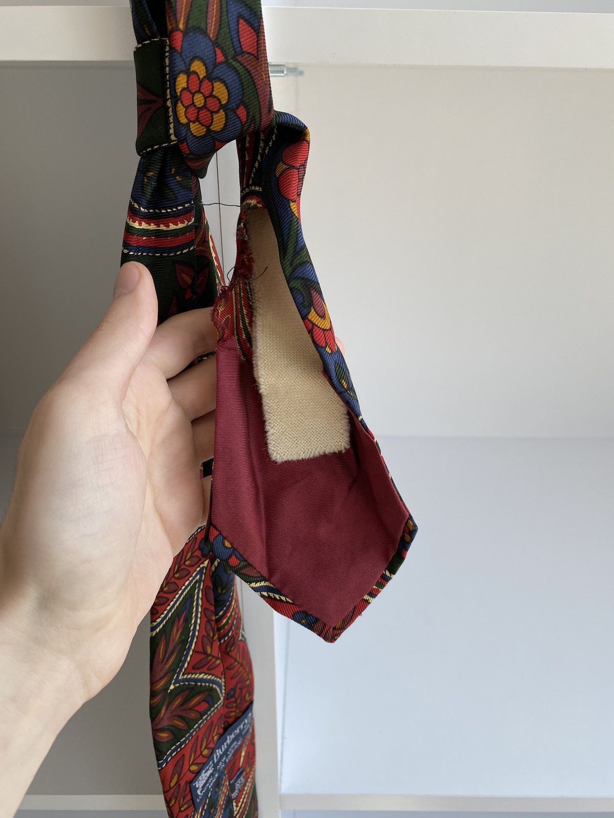 Burberry × Vintage Vintage Burberry Tie Size ONE SIZE - 6 Thumbnail