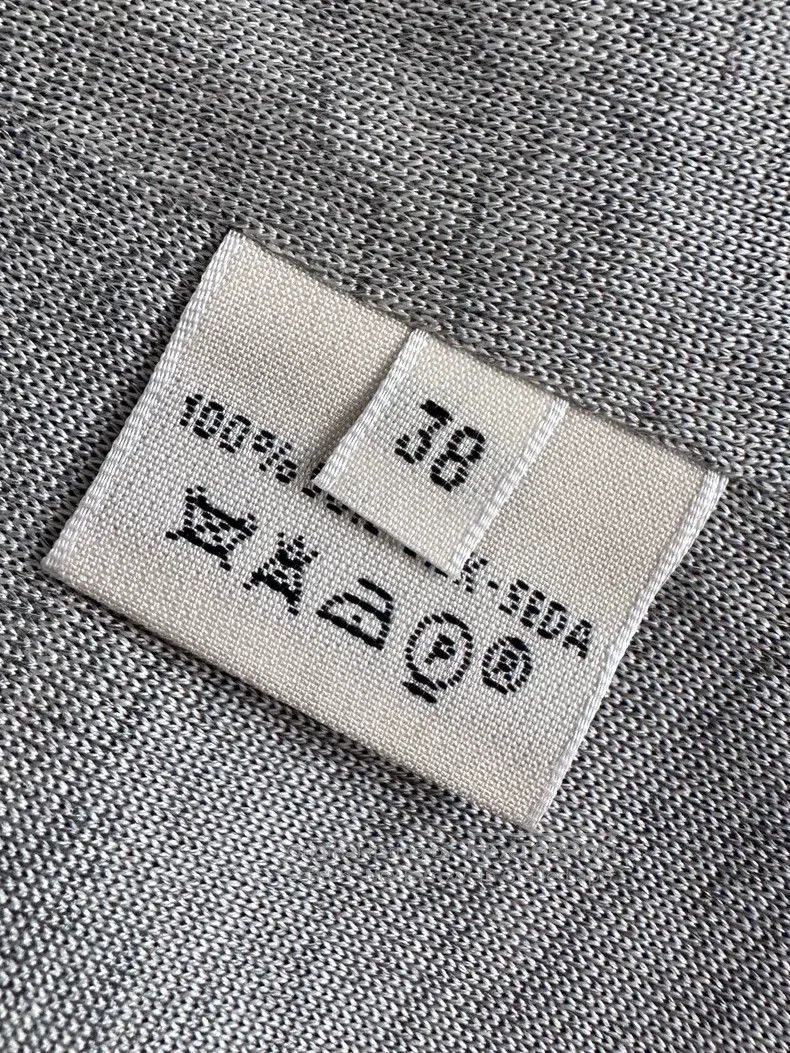 Hermes Hermes Silk Long Coat, Silver Gray Size XS / US 0-2 / IT 36-38 - 9 Thumbnail