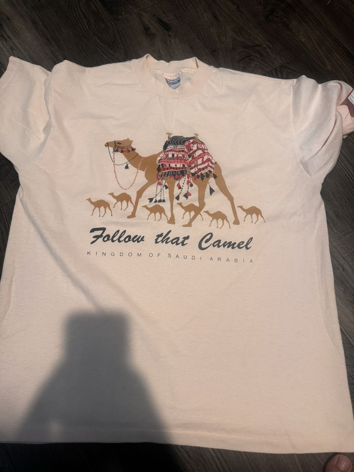 Vintage Follow that Camel Kingdom of Saudi Arabia Size US XL / EU 56 / 4 - 1 Thumbnail