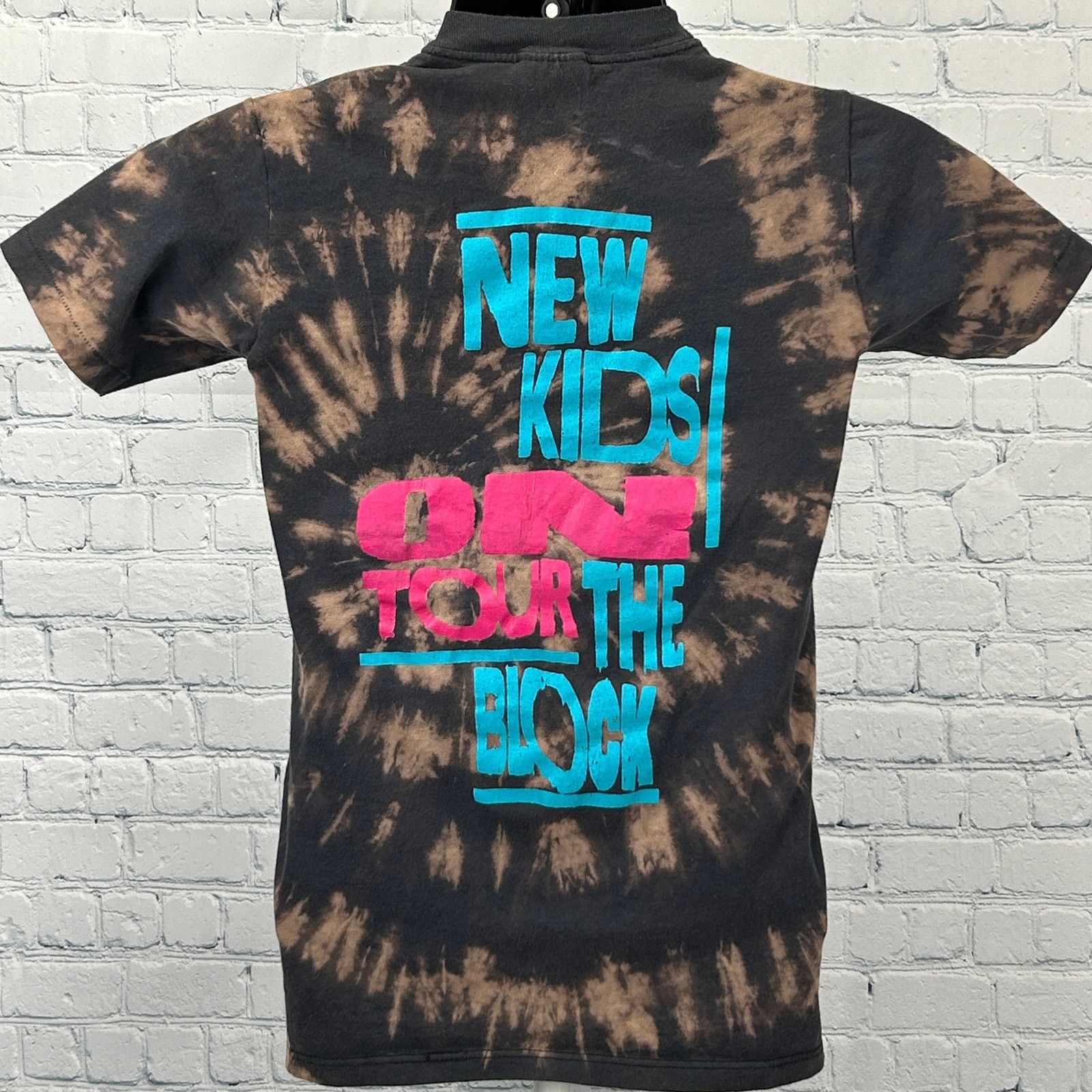 Hanes Vintage 80s New Kids On The Block Tour T Shirt NKOTB X-Small Size US XS / EU 42 / 0 - 1 Thumbnail