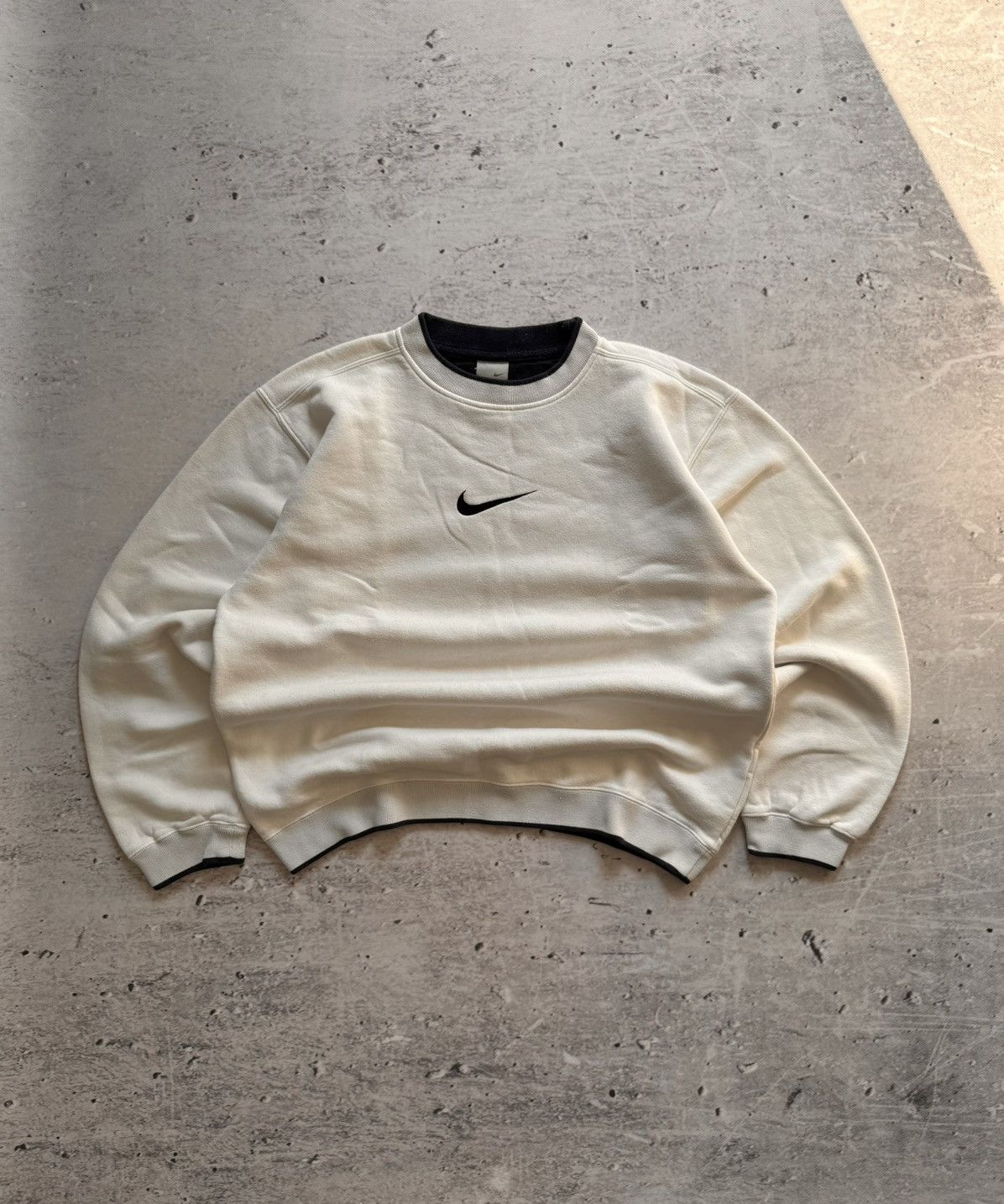 Nike × Vintage NIKE VINTAGE CENTER LOGO OVERSIZE BOXY SWEATSHIRT Size US M / EU 48-50 / 2 - 1 Thumbnail