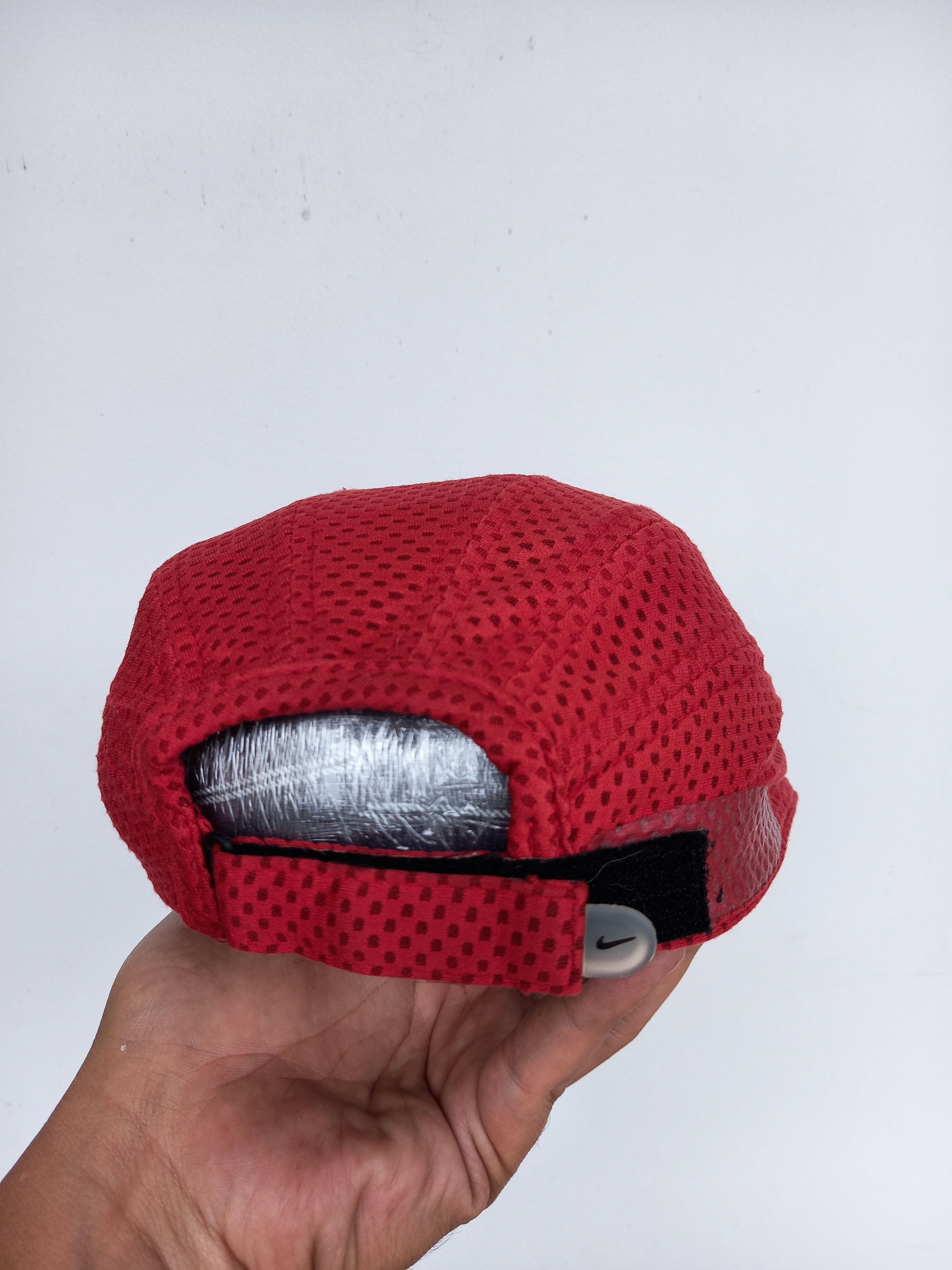 Nike Nike Running Mesh Hat Red y2k Tailwind Size ONE SIZE - 6 Thumbnail