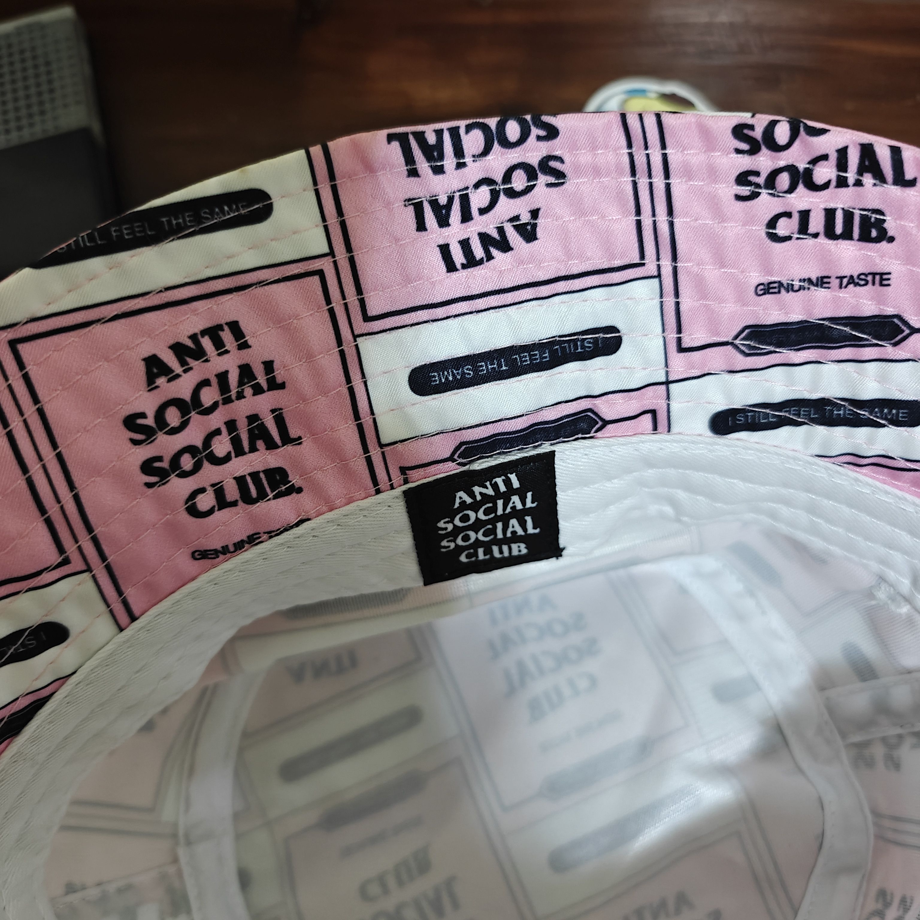 Anti Social Social Club Anti Social Social Club Balcony Bucket Hat Size ONE SIZE - 3 Thumbnail