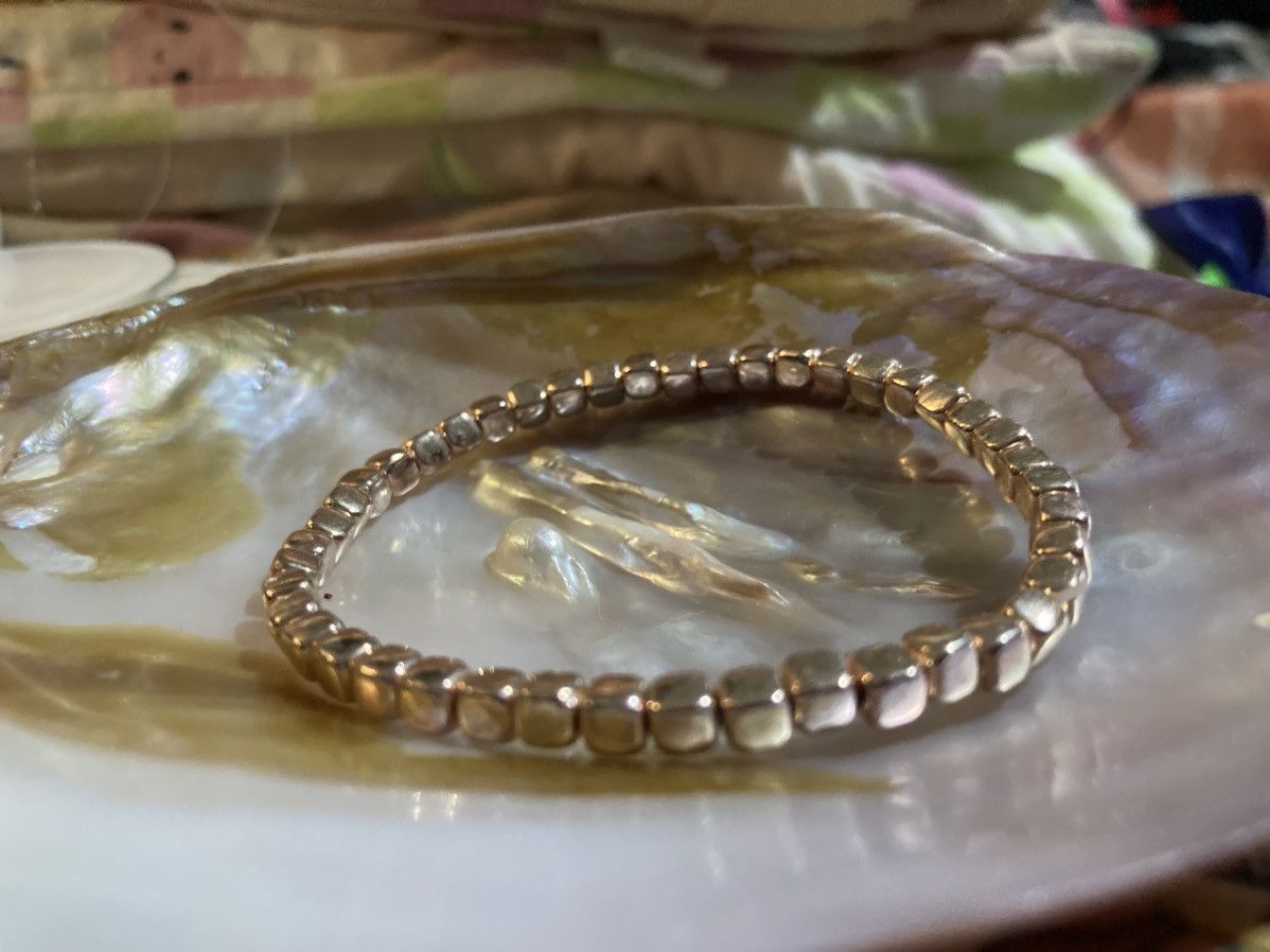 Other Rose gold square shaped beaded bracelet Size ONE SIZE - 1 Thumbnail