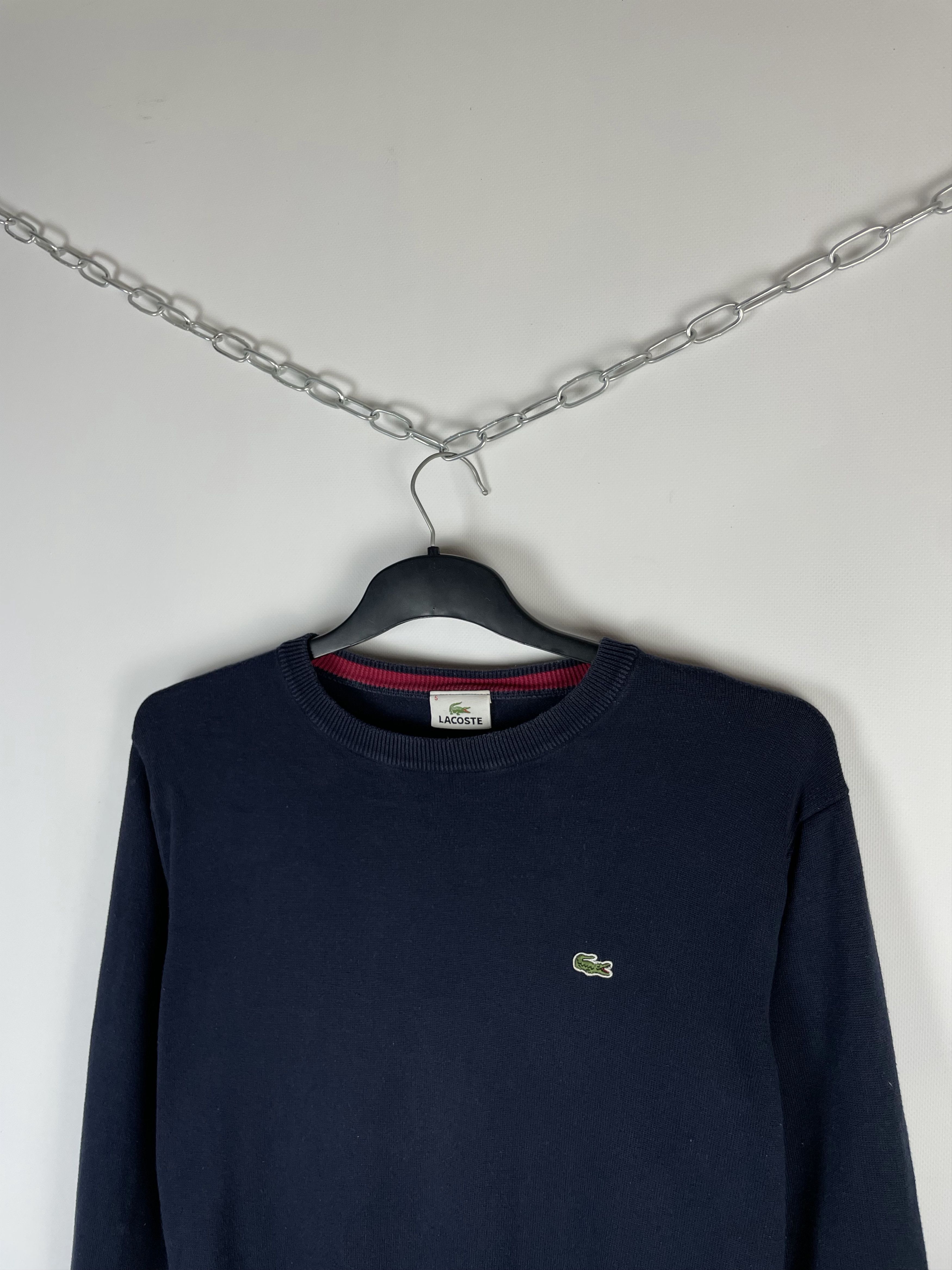 Lacoste Lacoste Vintage Check Knit Sweater Size US M / EU 48-50 / 2 - 4 Thumbnail