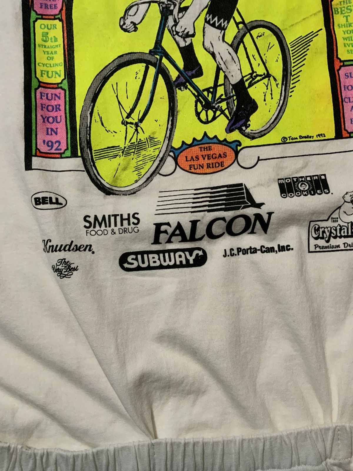 Vintage 1992 Boulder Dash Las Vegas Tom Bradley Cycling Bike Shirt Size US L / EU 52-54 / 3 - 9 Thumbnail