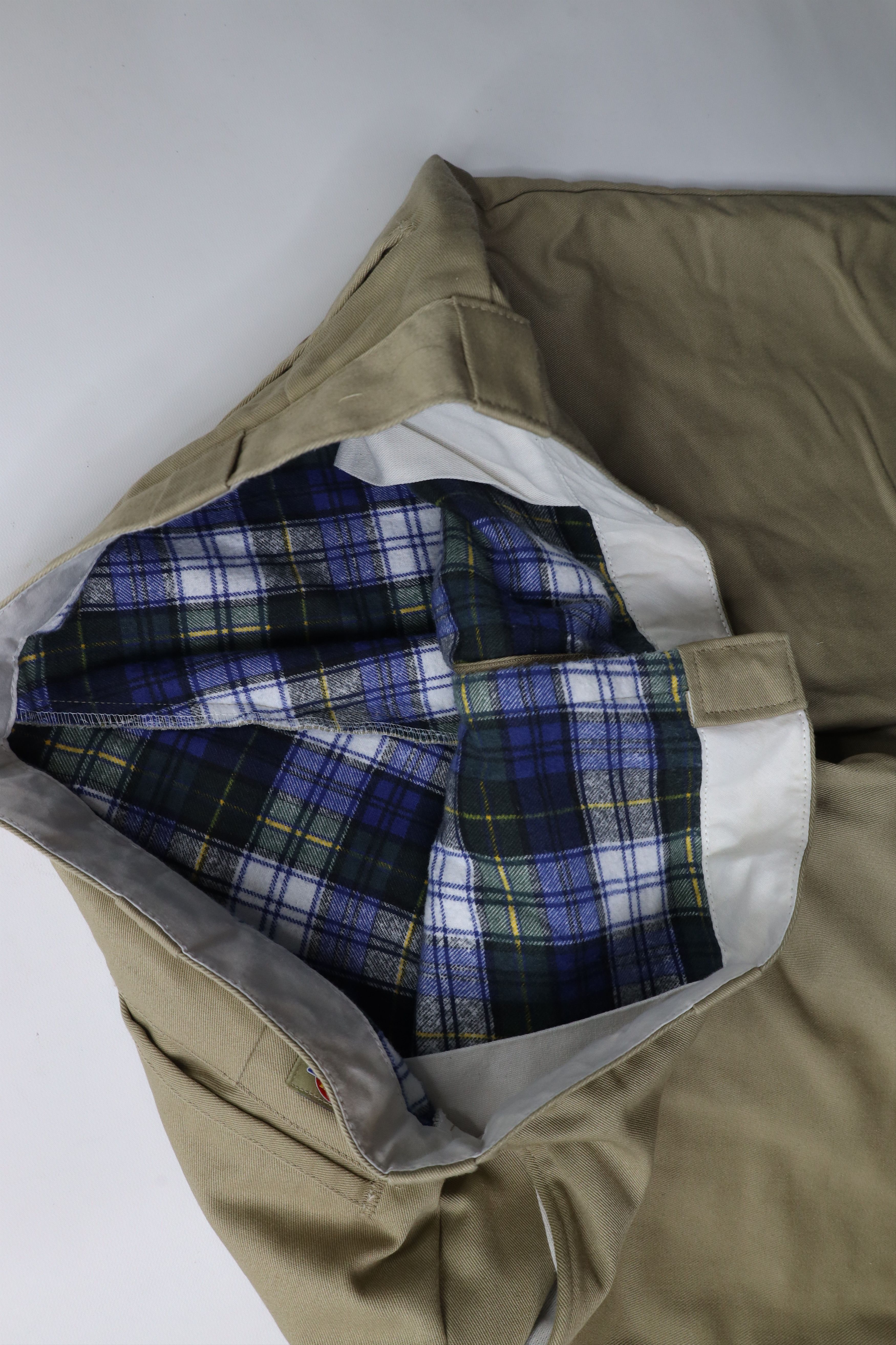 Dickies × Vintage Vintage 90s Dickies Lined Wide Leg Workwear Pants USA Size US 42 / EU 58 - 5 Thumbnail
