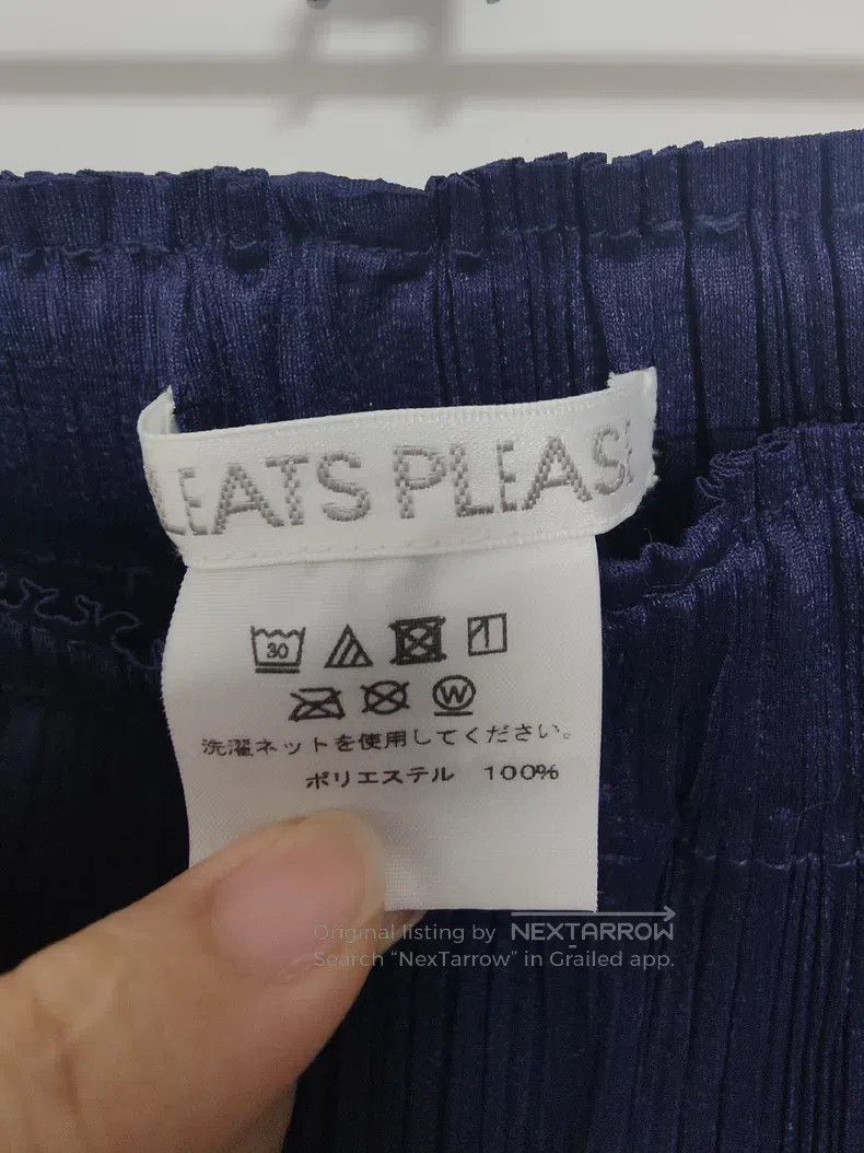 Issey Miyake Issey Miyake Navy Blue Kelp Pants Size 25" / US 0 / IT 36 - 6 Thumbnail