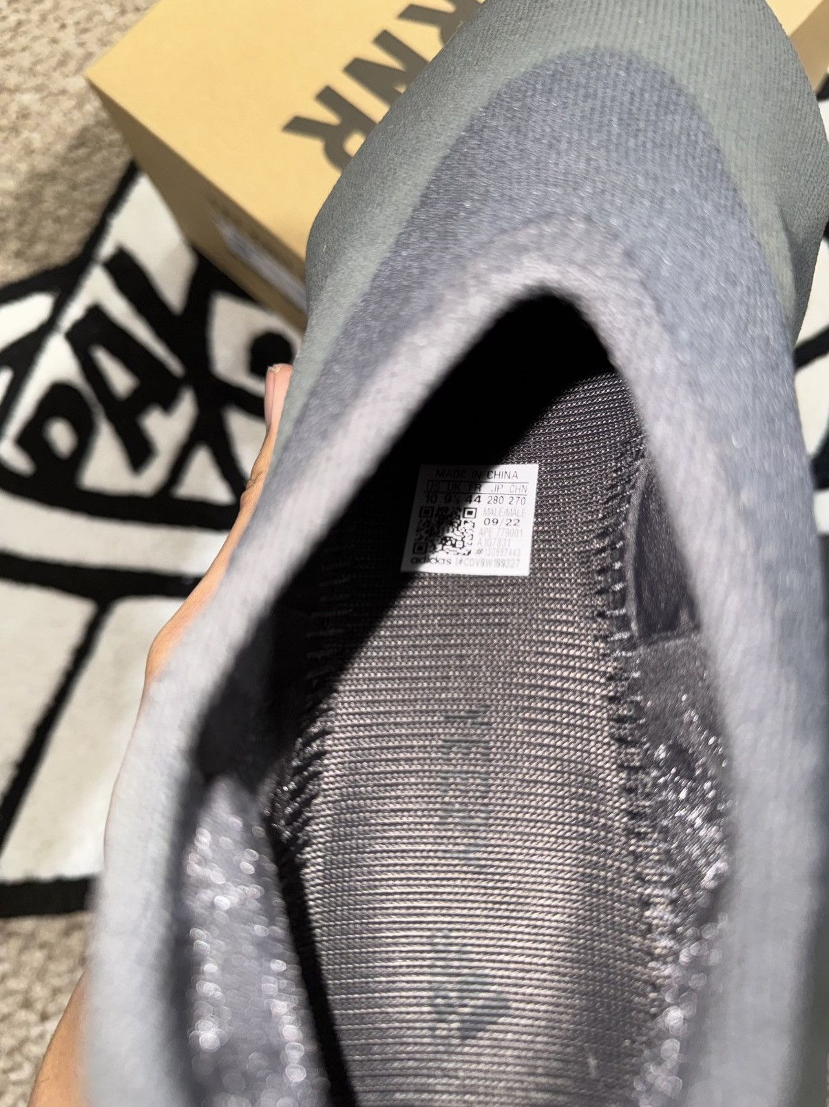 Yeezy Yeezy Knit runner black Size US 10 / EU 43 - 5 Thumbnail