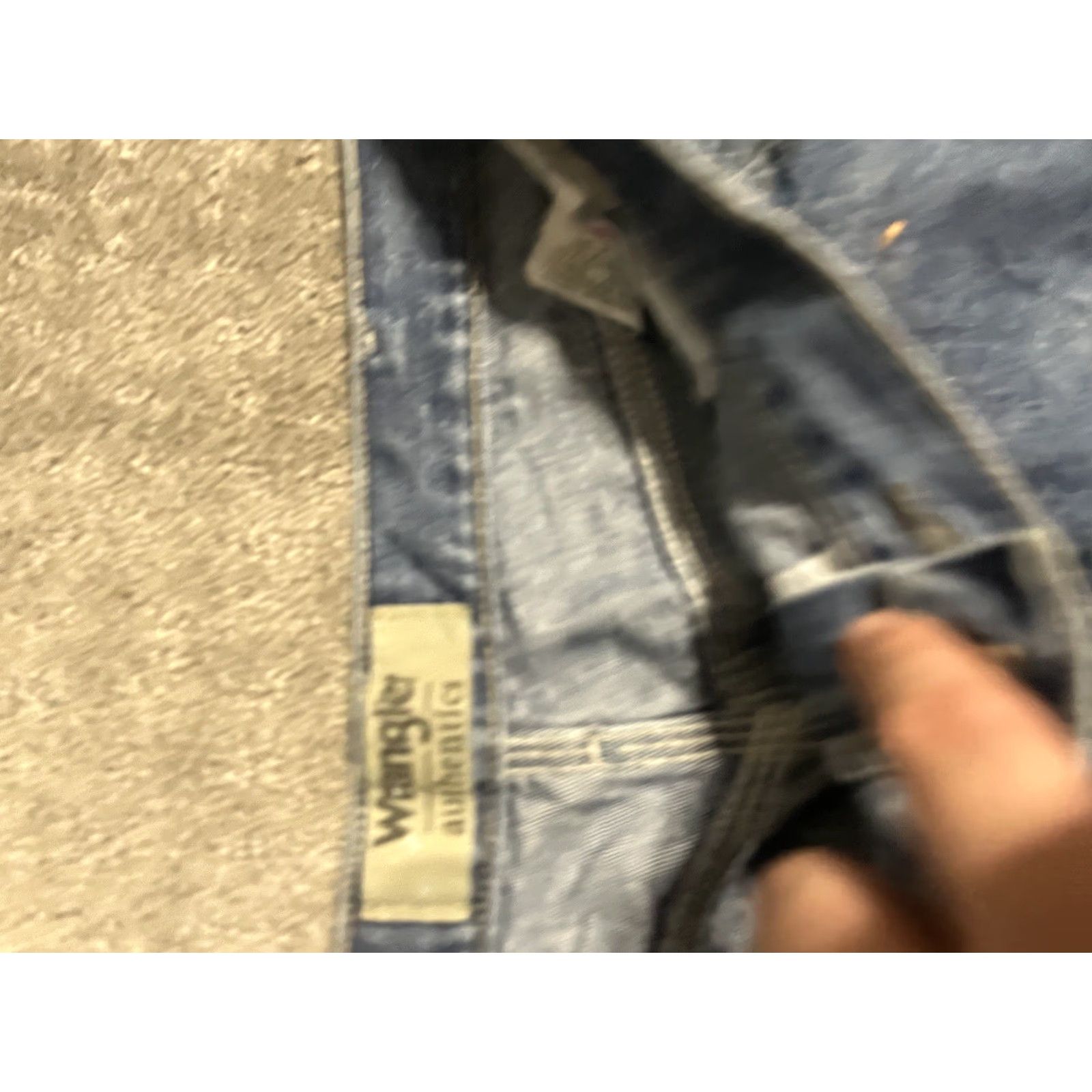 Wrangler Wrangler Carpenter Pants Men's 36x29 Straight Leg Utility Blue Size US 36 / EU 52 - 5 Thumbnail