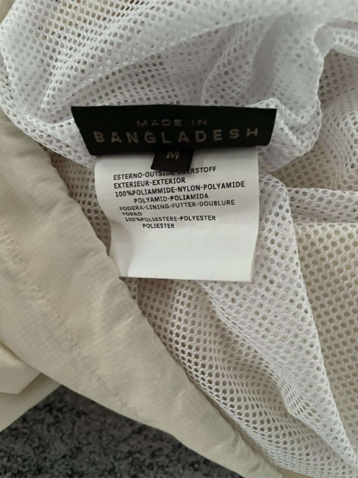 Napapijri Napapijri Geographic Packable Anorak Men’s M Beige Cream Size US M / EU 48-50 / 2 - 8 Thumbnail
