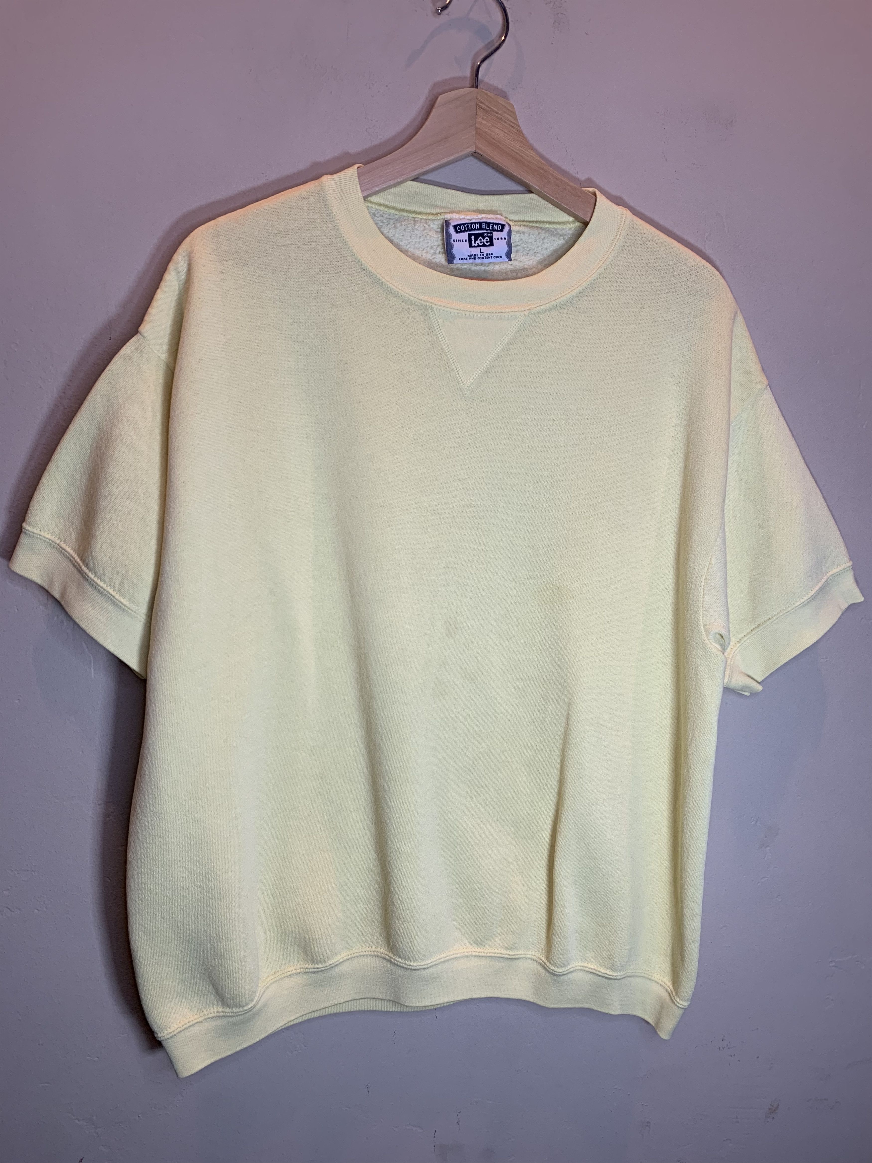Lee *RARE* Vintage Lee Single V Crewneck Sweatshirt USA-Made - L Size US L / EU 52-54 / 3 - 1 Thumbnail