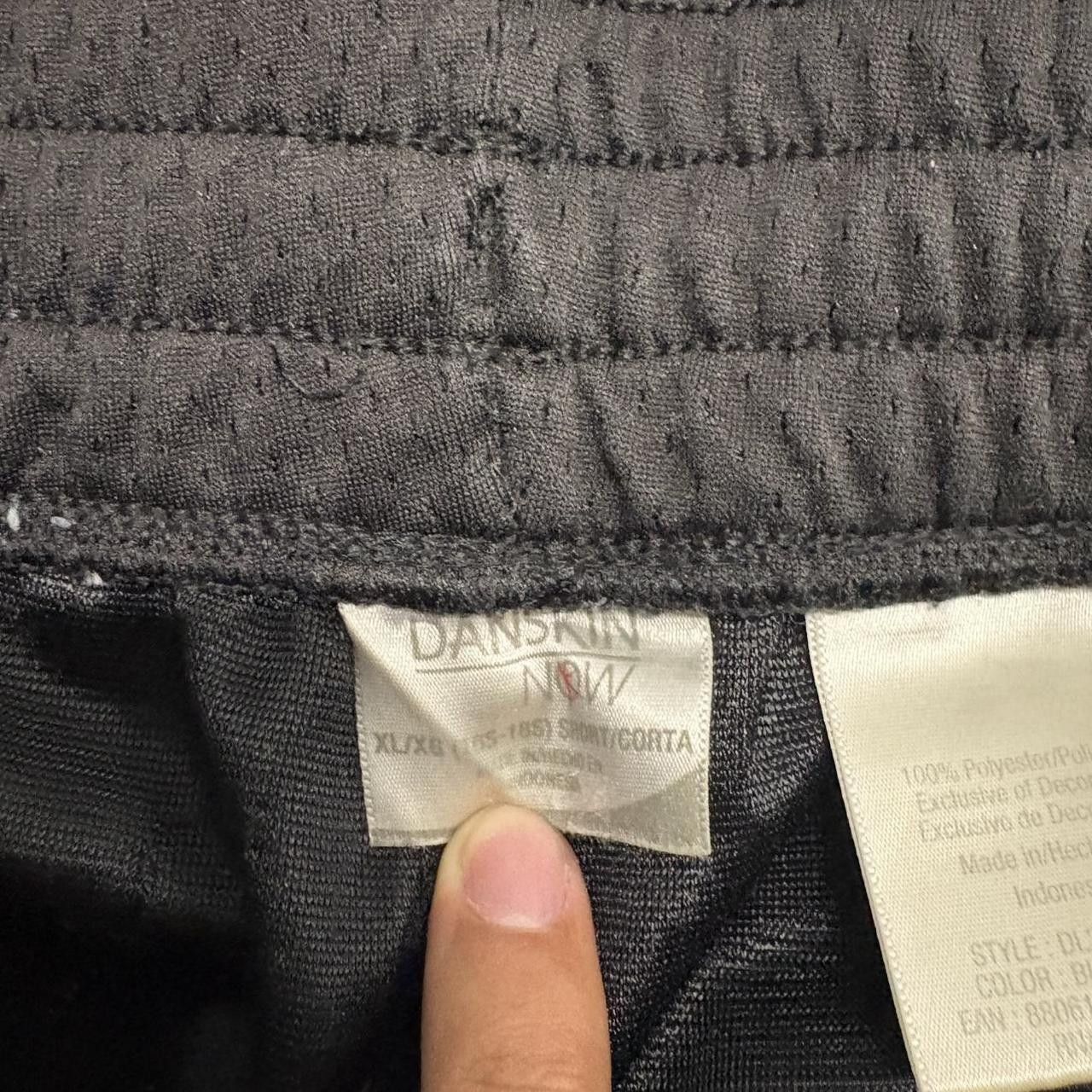 Vintage Crazy Vintage Y2K/2000s Baggy Black And Pink Striped Sweatpants! Size US 36 / EU 52 - 7 Thumbnail