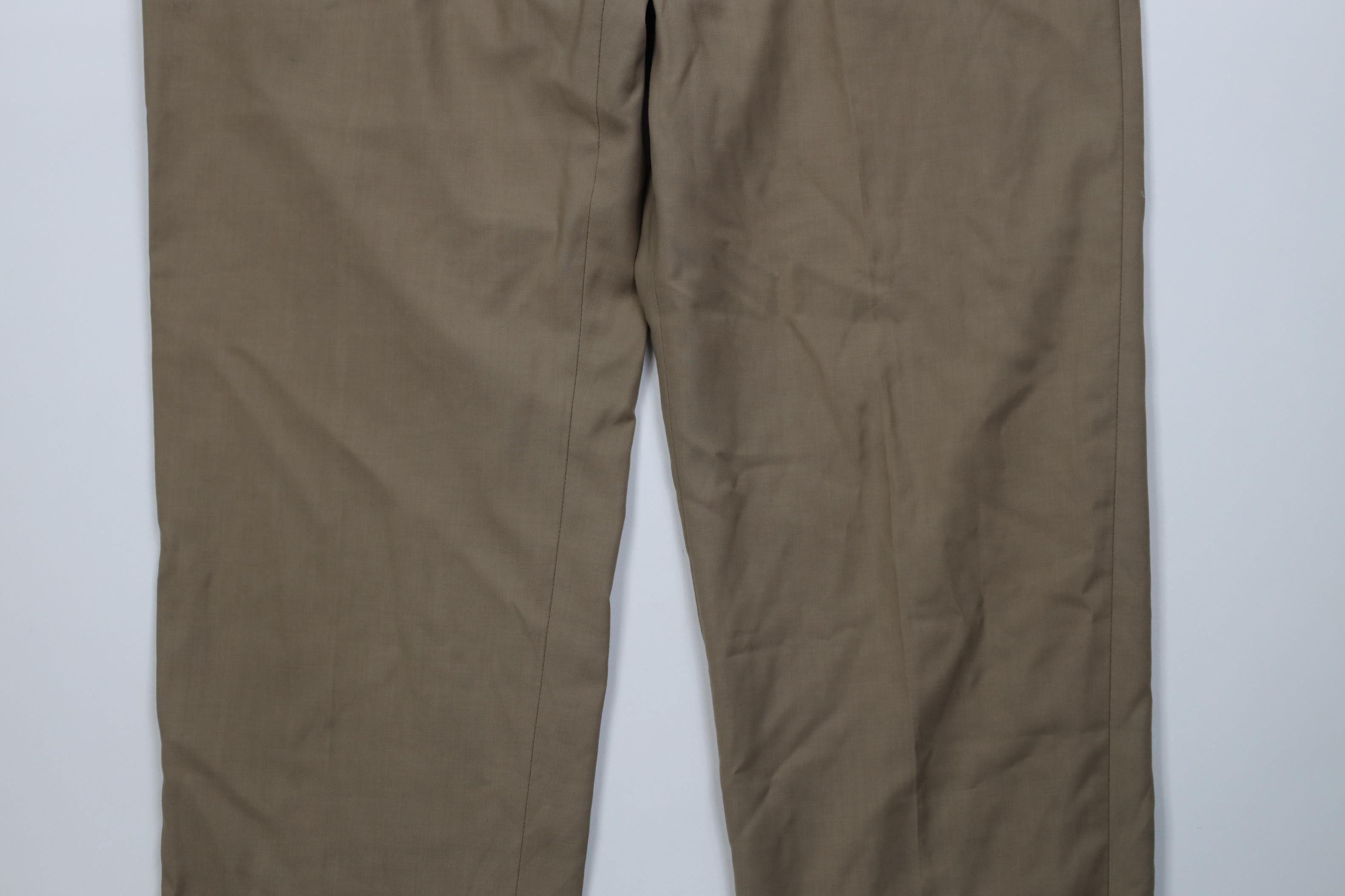 Polo Ralph Lauren Vintage 90s Ralph Lauren Distressed Wide Leg Chino Pants Size US 36 / EU 52 - 3 Thumbnail