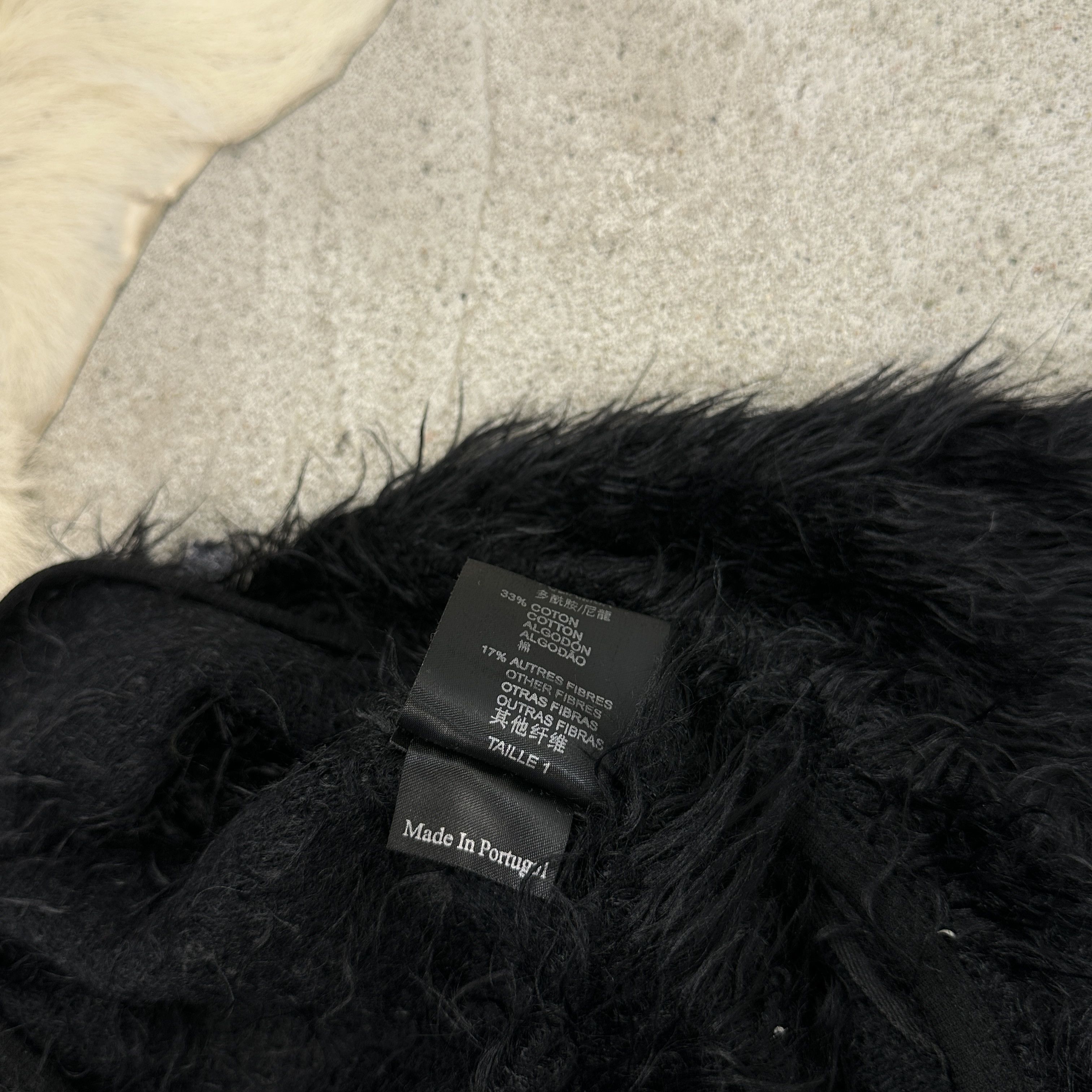 Cop Copine × Vintage Vintage Avant Garde Opium Y2K Fuzzy Cop Copine 00s Crop Top Size M / US 6-8 / IT 42-44 - 4 Thumbnail
