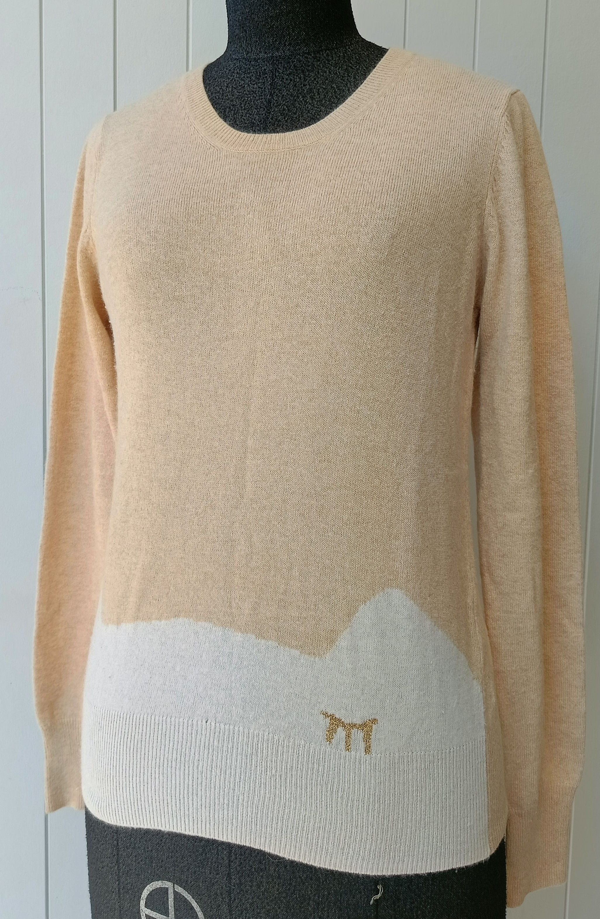 CATS Tsumori Chisato ISSEY MIYAKE wool rayon sweater small