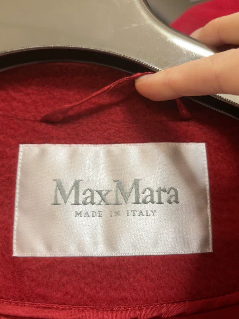 Max Mara Max Mara Red camel hair coat Size S / US 4 / IT 40 - 1 Thumbnail