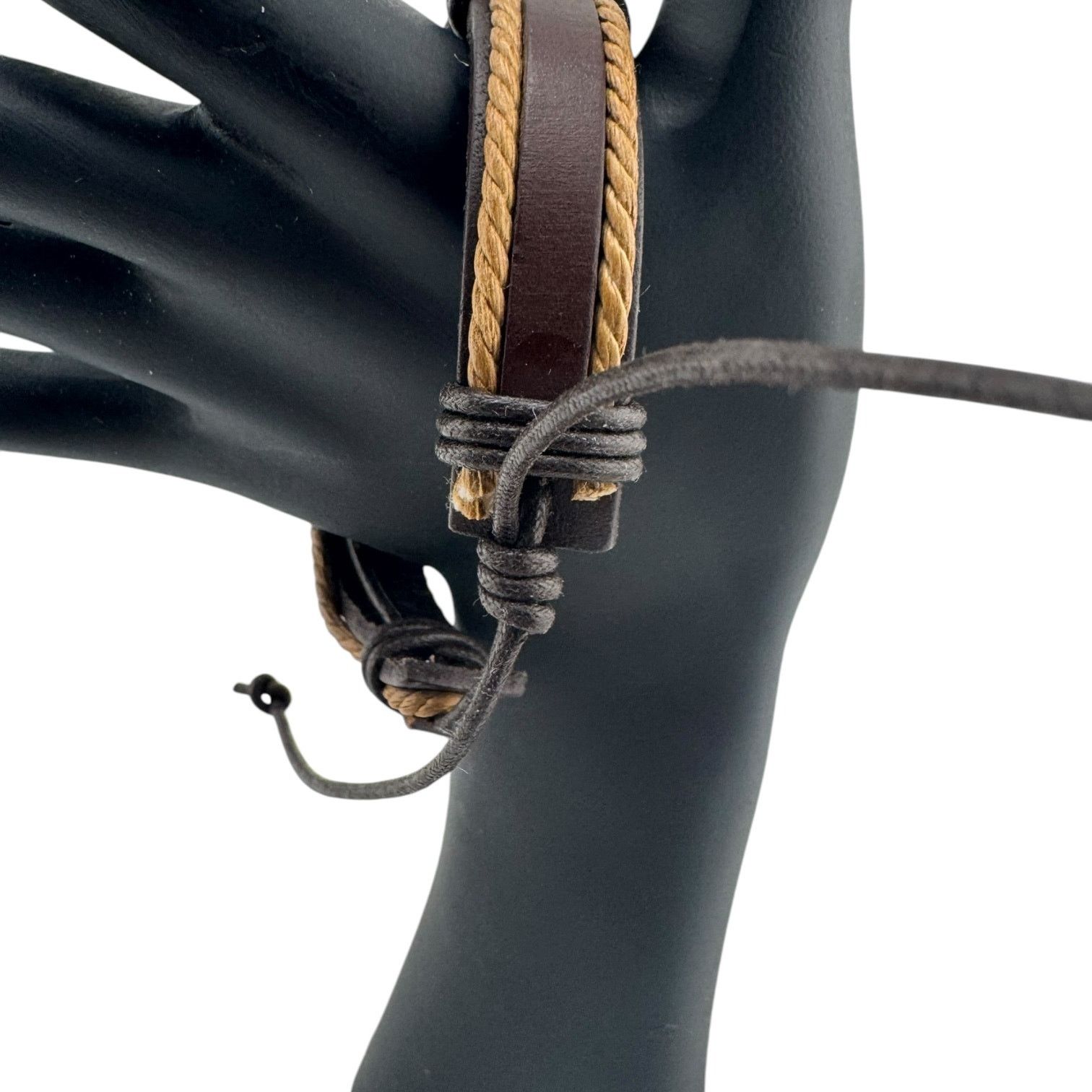 Other Rebel Braided Cuff: Adjustable Anarchy for Any Wrist Size ONE SIZE - 2 Thumbnail