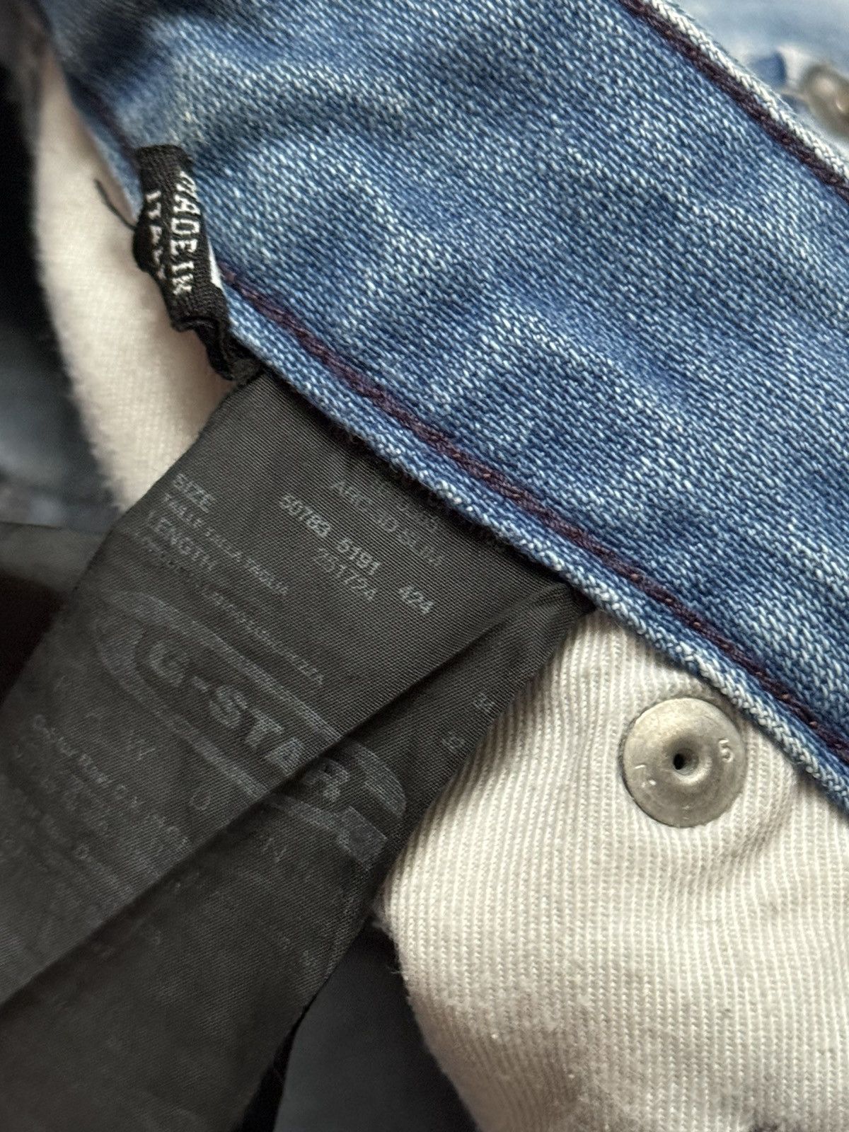 G-Star G star raw 34/32 ARC 3D slim denim pant trouser Jean chino Size US 34 / EU 50 - 15 Thumbnail