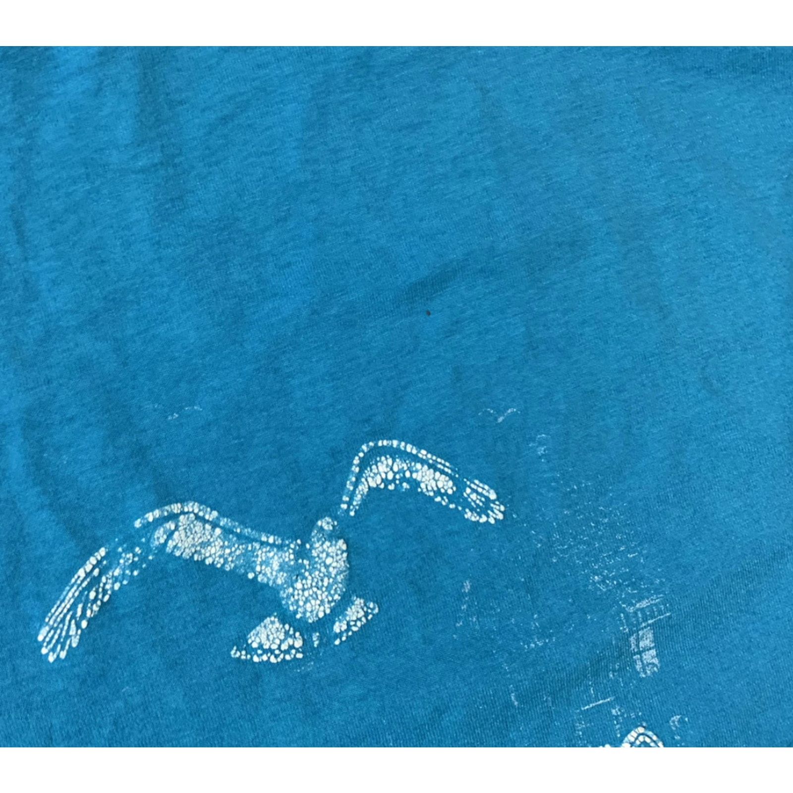 Hanes VINTAGE 90s Hanes Bird T Shirt Teal XL Mens Size US XL / EU 56 / 4 - 5 Thumbnail