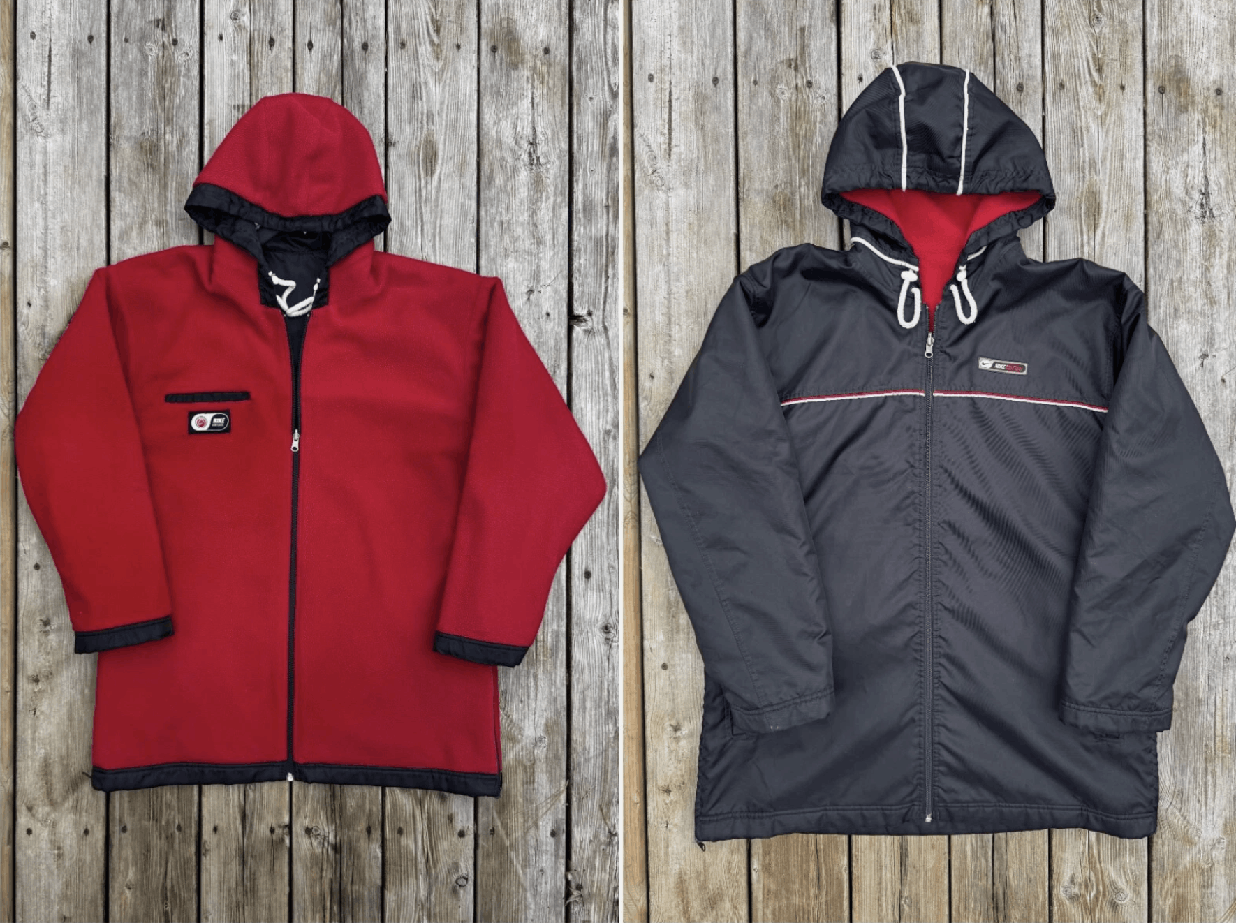 Nike [FINAL DROP] 1990s Basketball Reversible Windbreaker Jacket Size US M / EU 48-50 / 2 - 1 Thumbnail