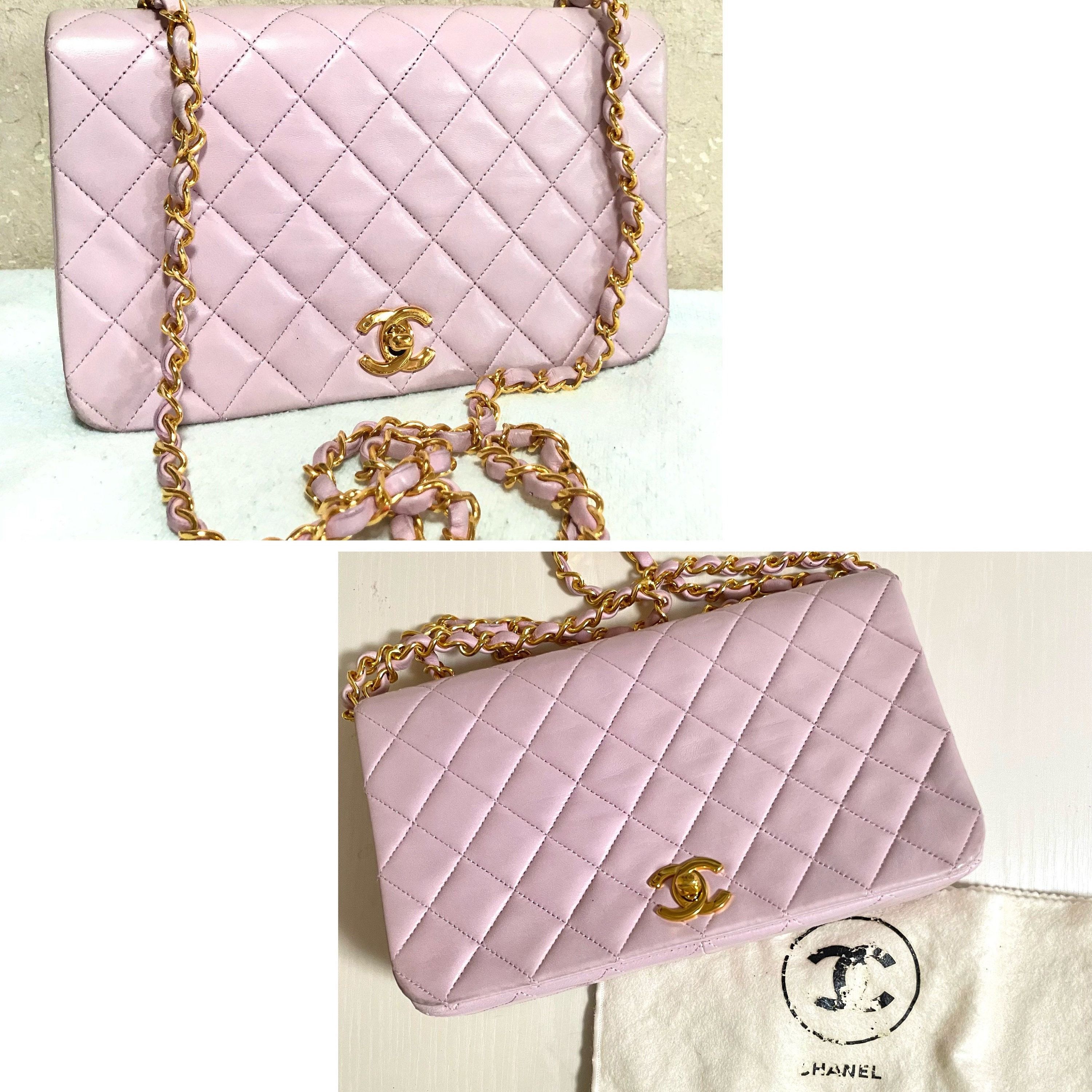 Chanel Vintage CHANEL milky pink 2.55 shoulder bag with golden CC Size ONE SIZE - 4 Thumbnail