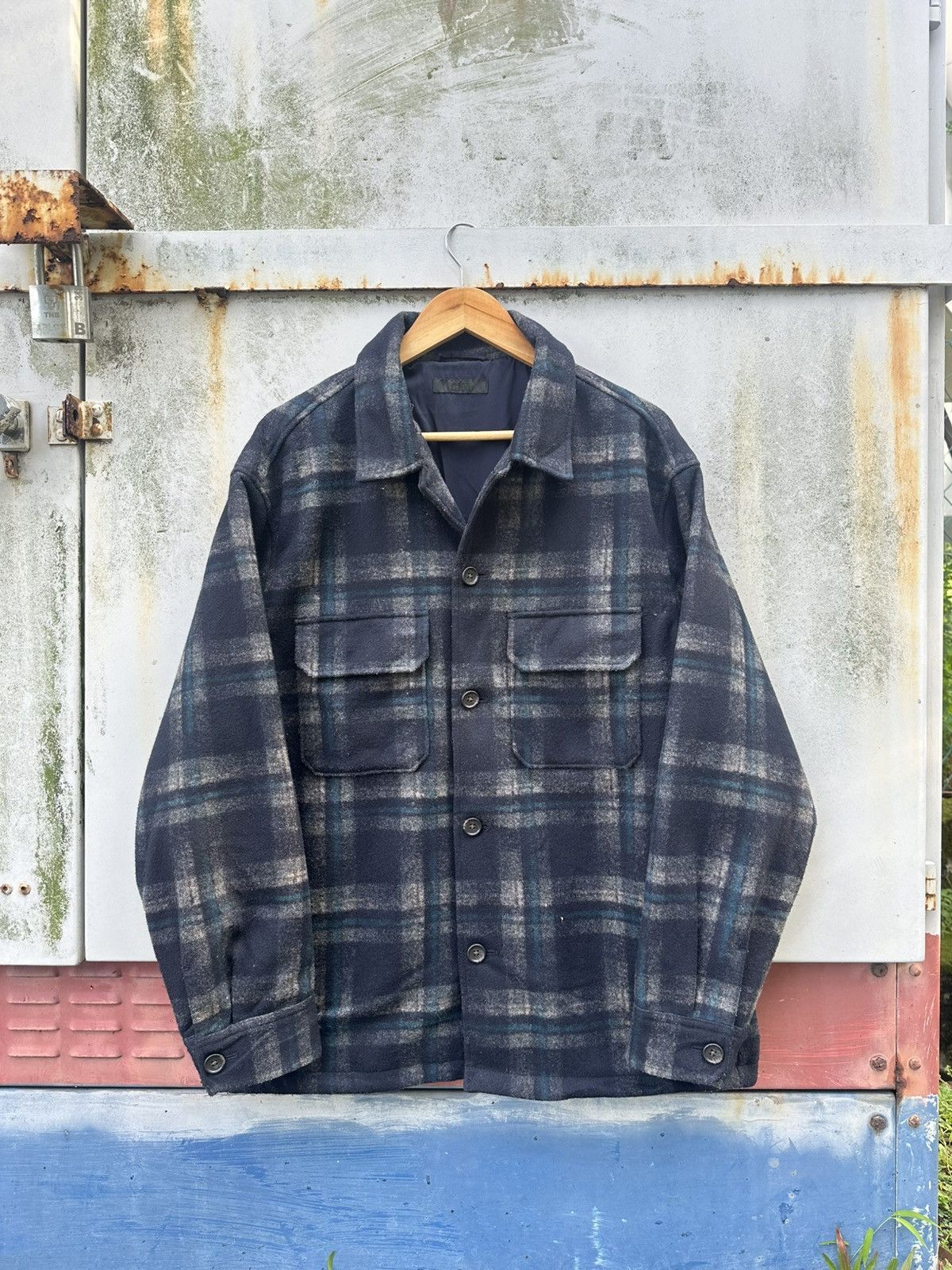 Uniqlo Uniqlo Oversized Checked Jacket Size US XL / EU 56 / 4 - 1 Thumbnail
