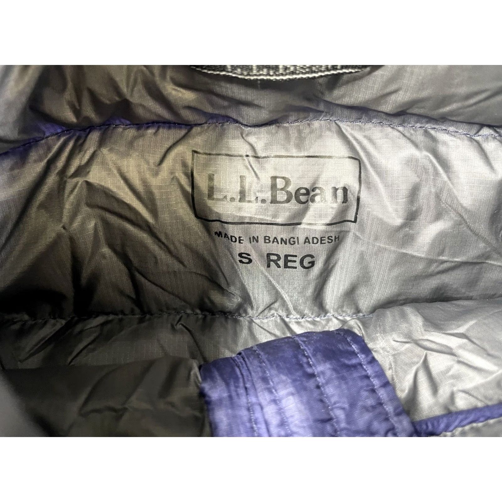 Vintage L.L. Bean Jacket Men S Ultralight 850 Down Nylon Blue Puffer Jacket Size US S / EU 44-46 / 1 - 2 Thumbnail