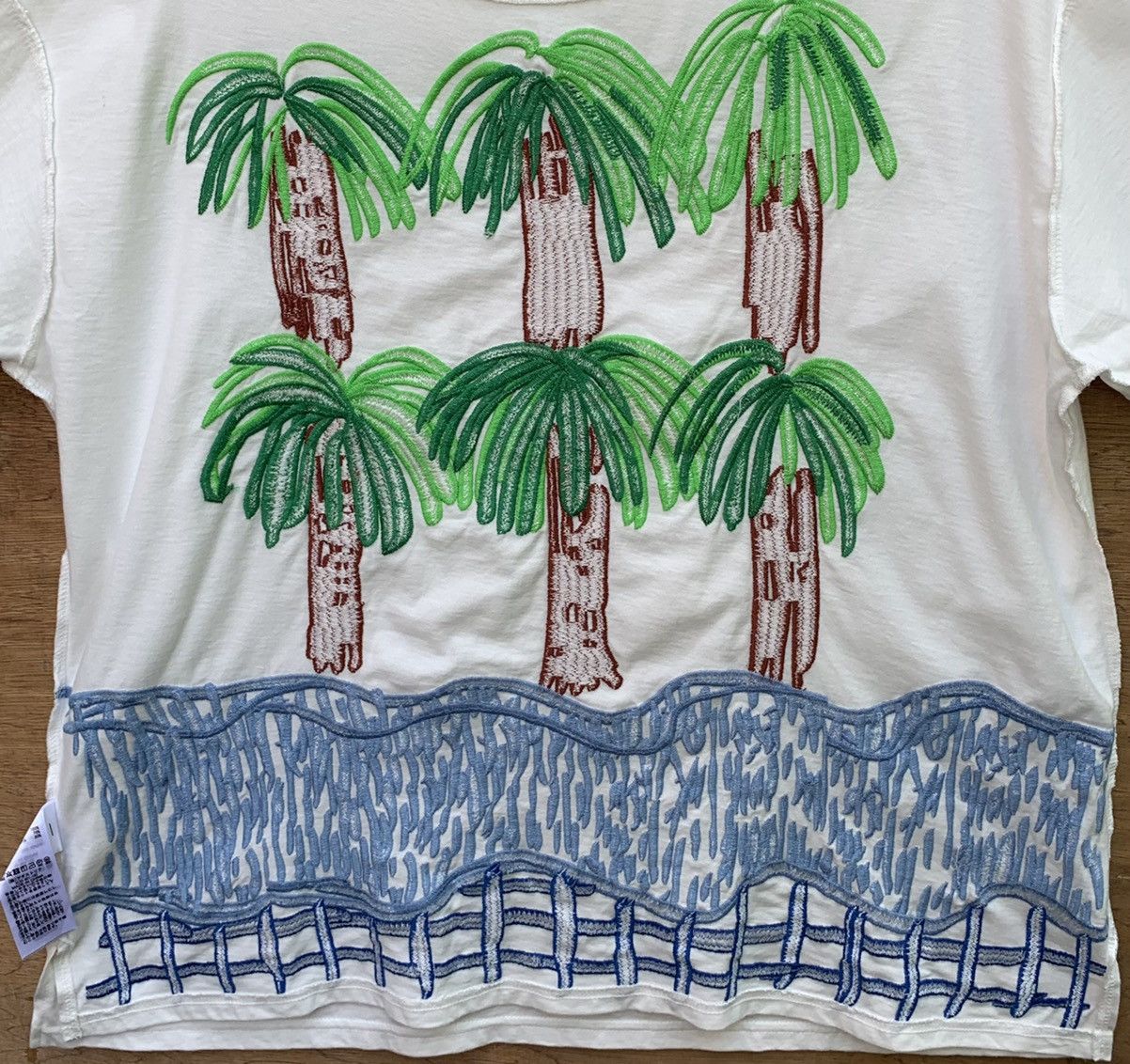 Issey Miyake Tsumori Chisato x Niko and… Embroidered View Print T Shirt Size XL / US 12-14 / IT 48-50 - 18 Thumbnail
