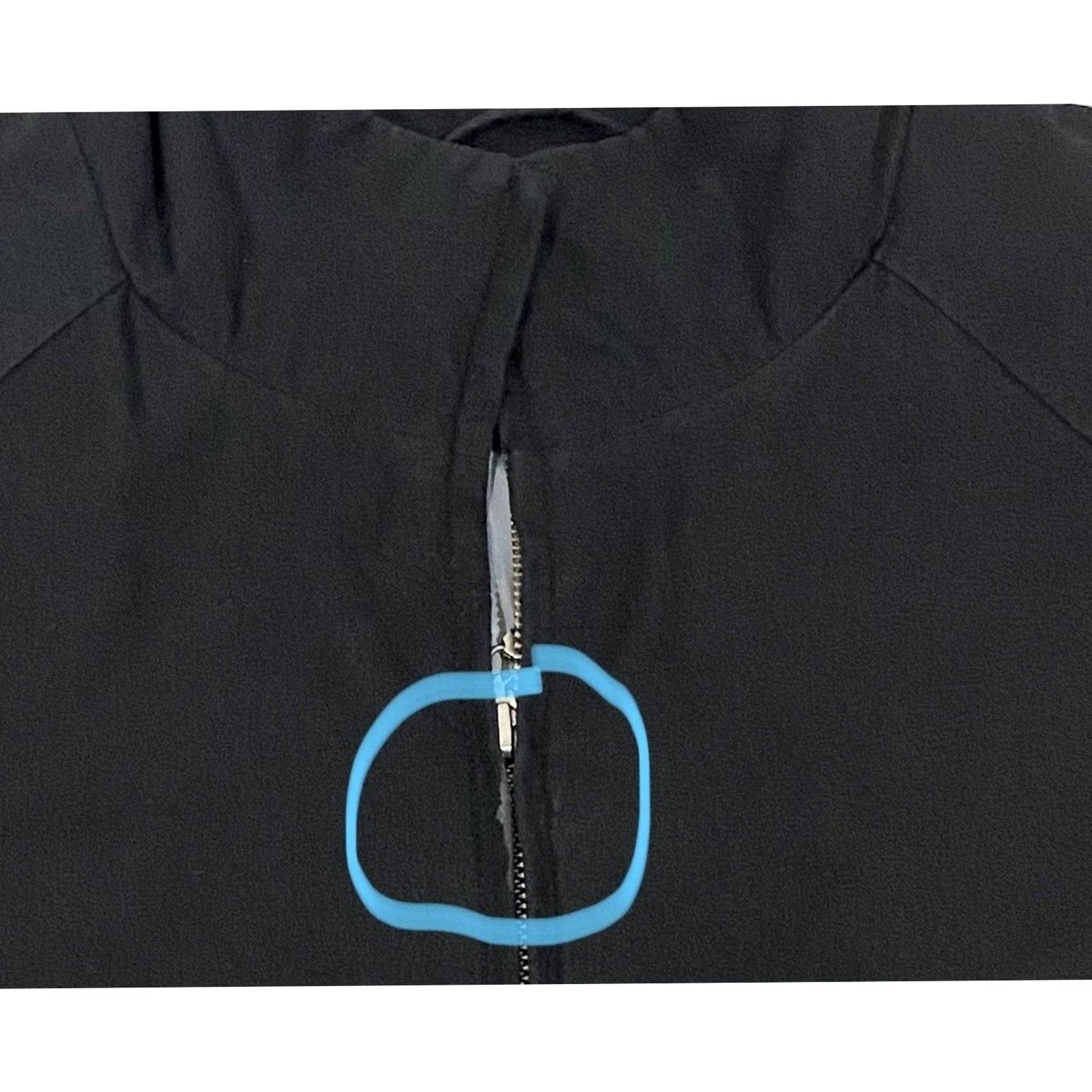 Cole Haan VINTAGE Cole Haan Men’s Jacket City Black Zip Front Packable Pockets Cotton Blend Sz L Size US L / EU 52-54 / 3 - 4 Thumbnail