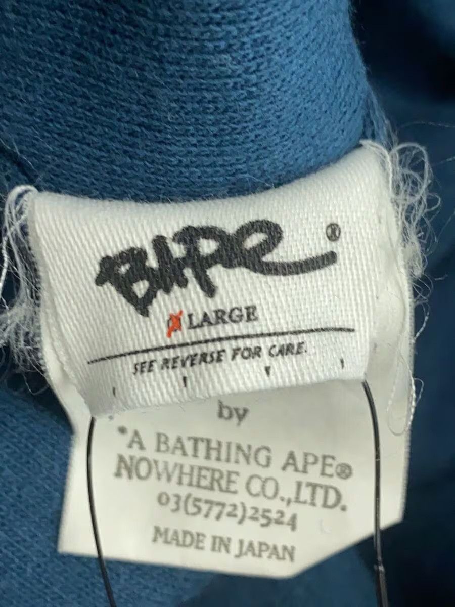 Bape A Bathing Ape Cotton Sweatshirt Blue Size US L / EU 52-54 / 3 - 3 Thumbnail