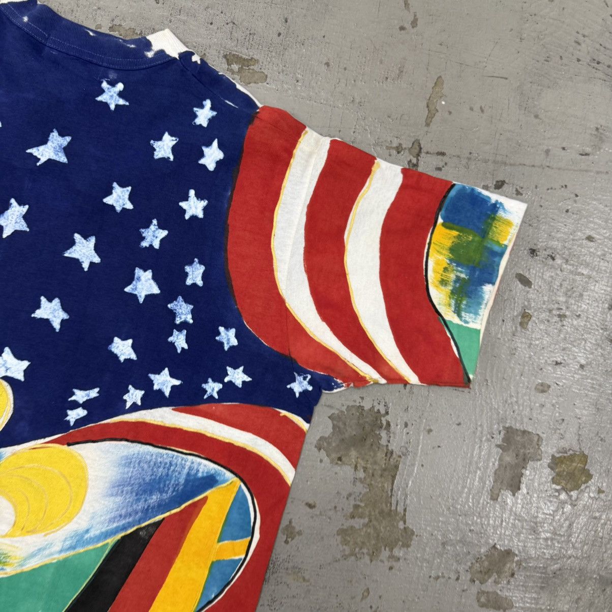 Arts & Science Vintage All Over Print Country Flag Tee Size US L / EU 52-54 / 3 - 10 Thumbnail