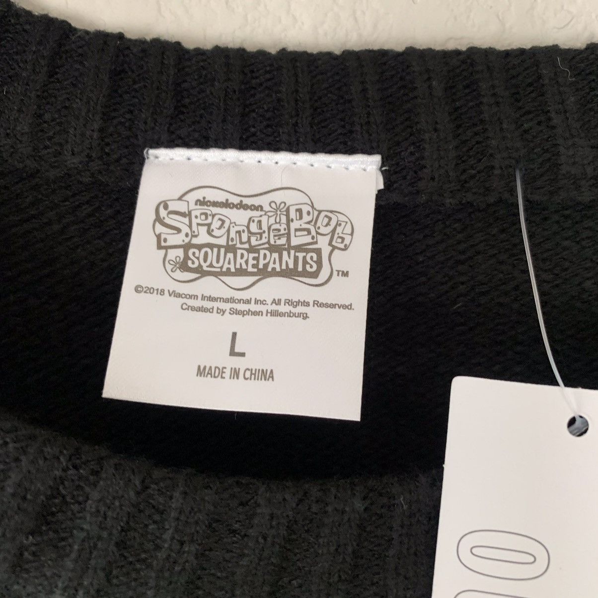 Nickelodeon × Urban Outfitters SpongeBob SquarePants thick knit sweater Size US L / EU 52-54 / 3 - 5 Thumbnail