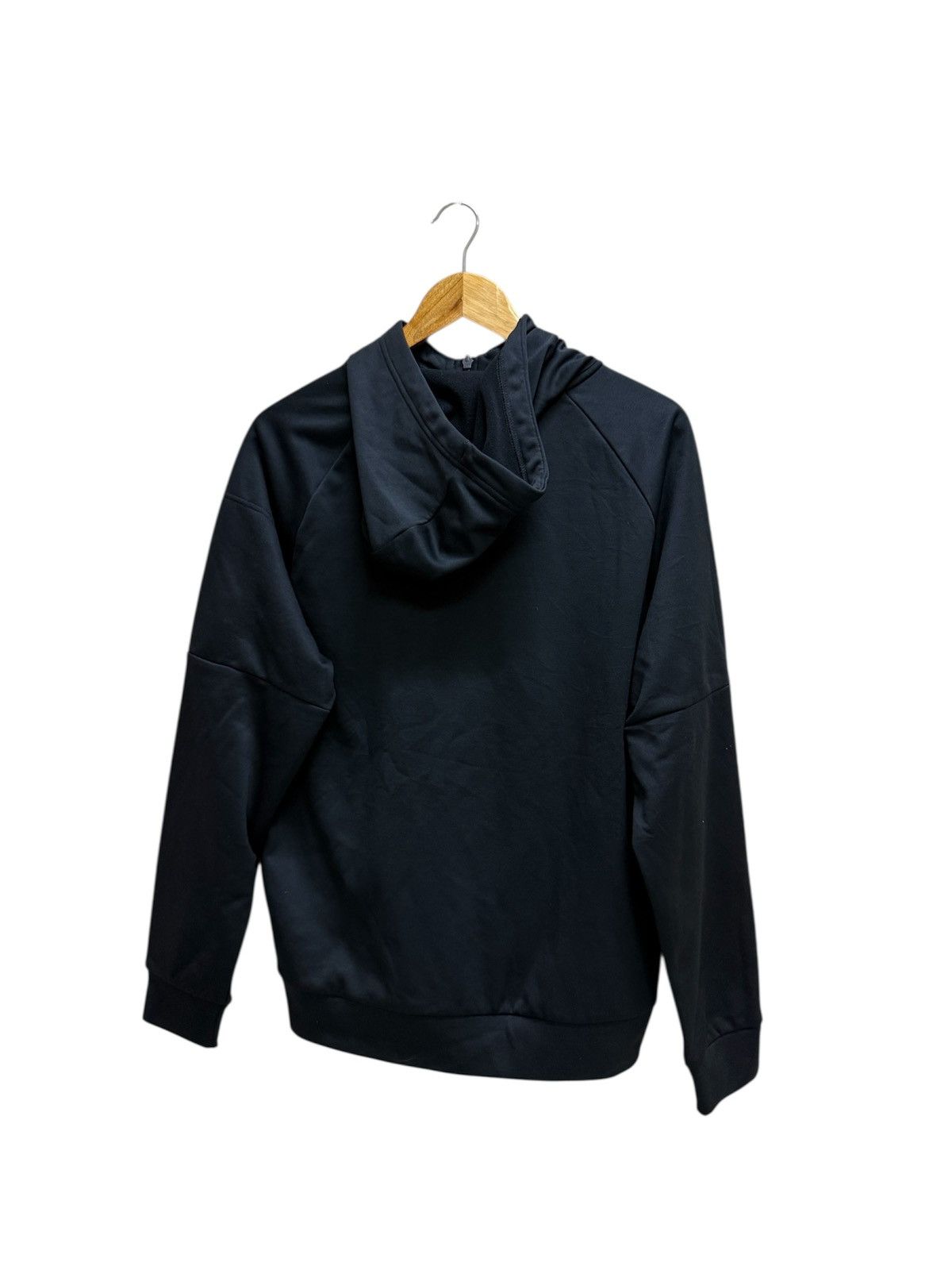 Nike NIKE SWOOSH THERMA FIT ZIPPER BLACK SWEATER HOODIE Size US M / EU 48-50 / 2 - 2 Thumbnail