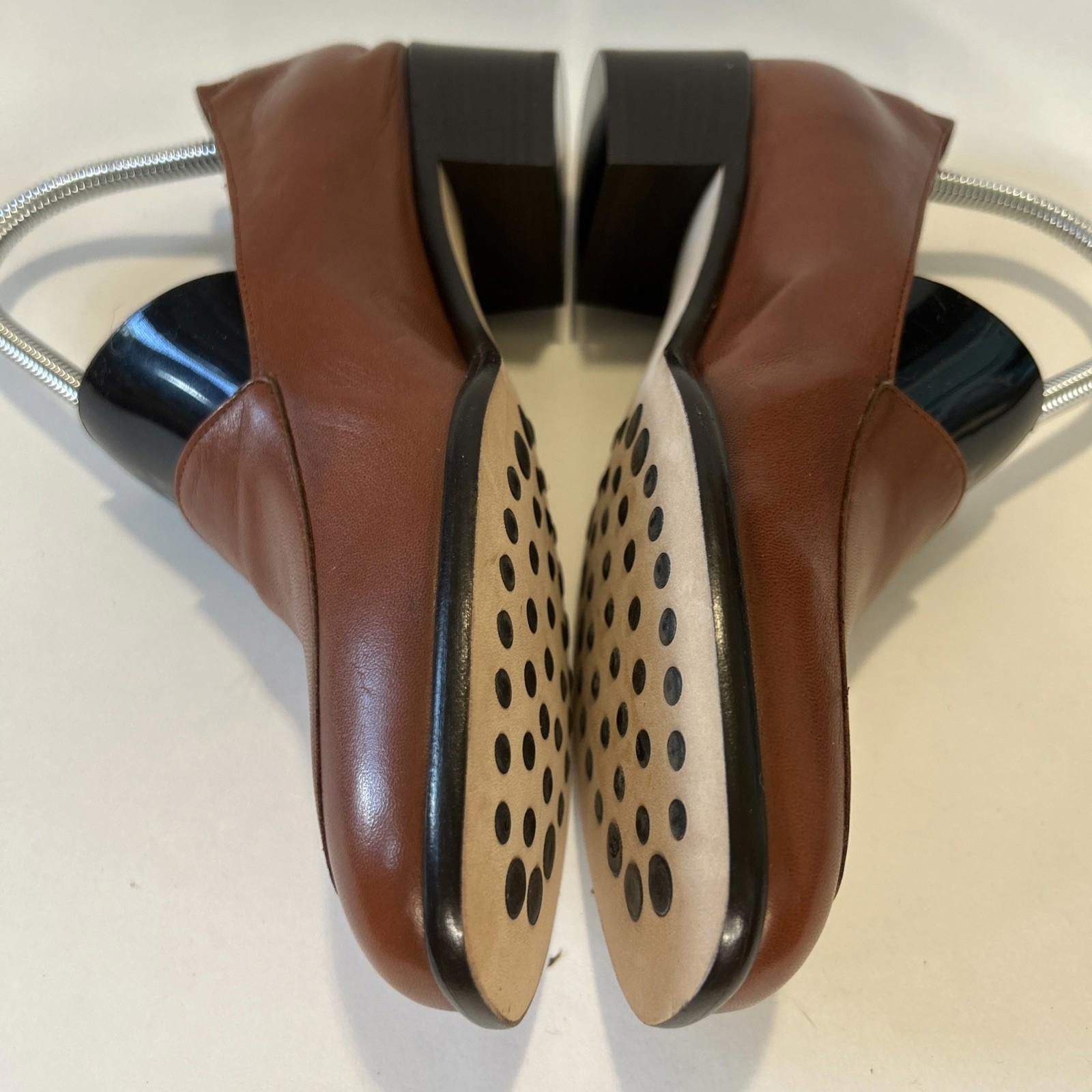 Cole Haan COLE HAAN GIANNA Nutmeg Brown Leather Pumps Sz 8.5 ITALY New Size US 8.5 / IT 38.5 - 4 Thumbnail
