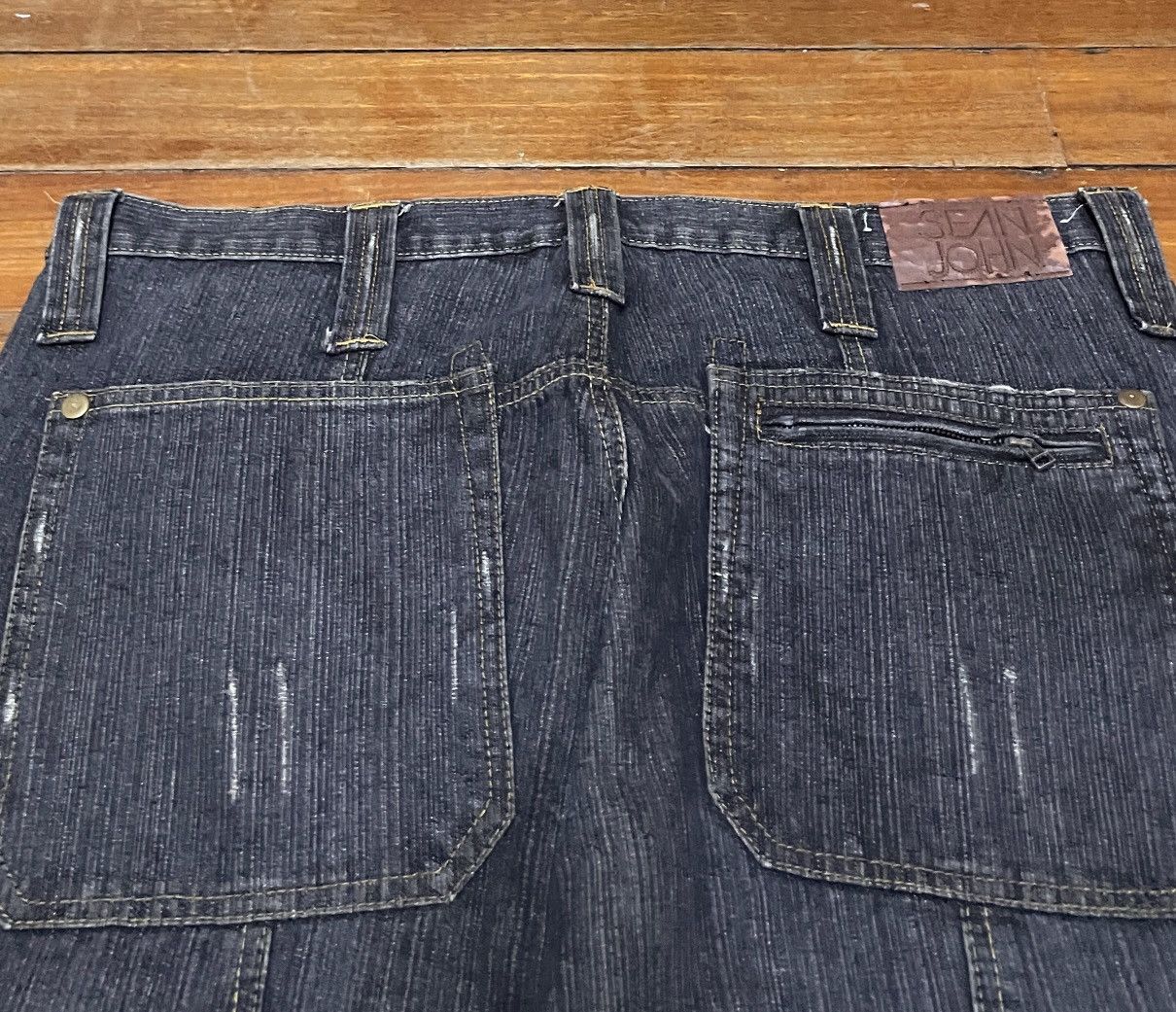 Sean John Rare Design Vintage Sean John Oversized Baggy Jeans 1990s Size US 40 / EU 56 - 4 Thumbnail