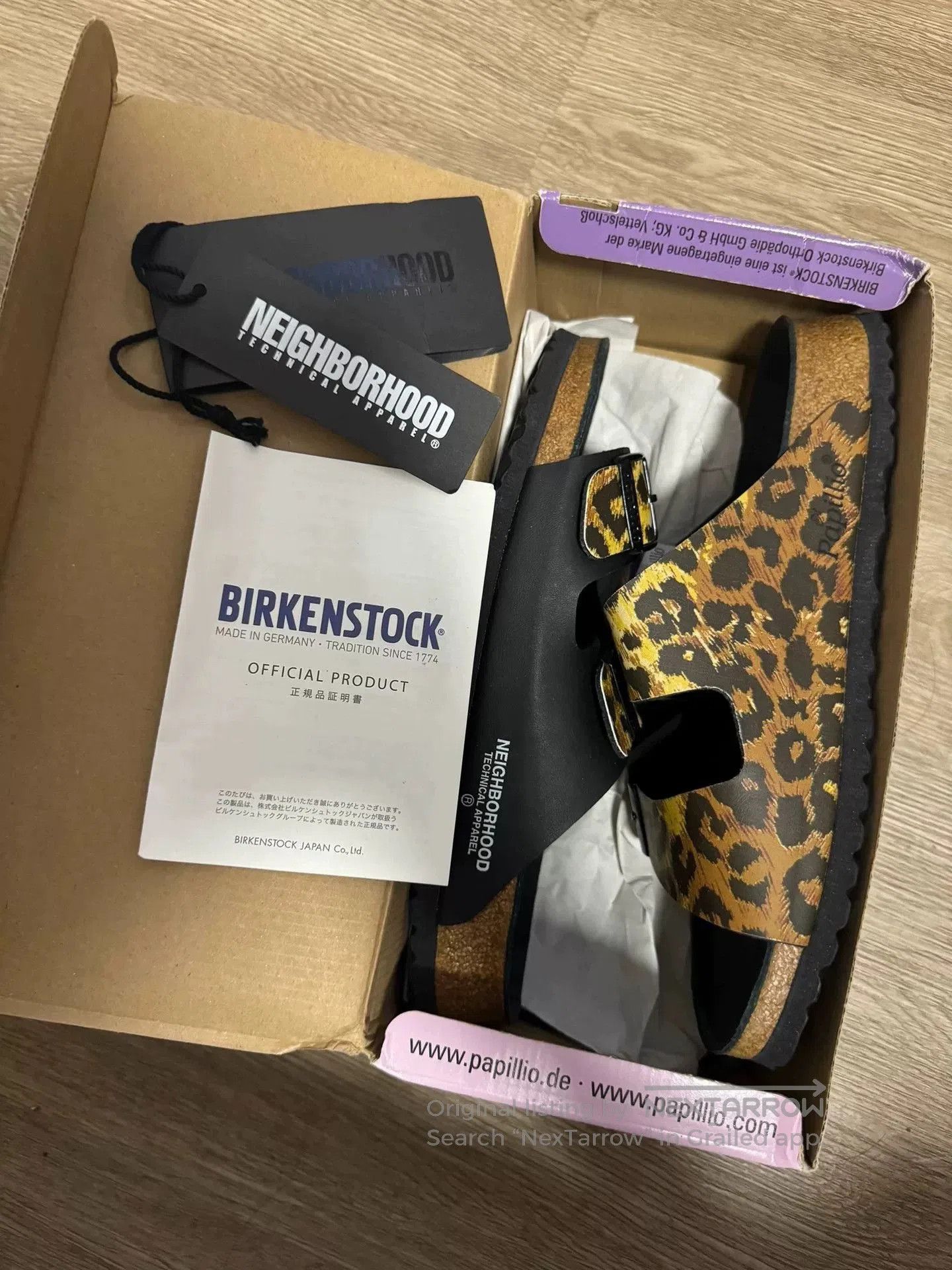 Birkenstock Neighborhood x Birkenstock Papillio Sandal. Size US 10.5 / IT 40.5 - 2 Thumbnail