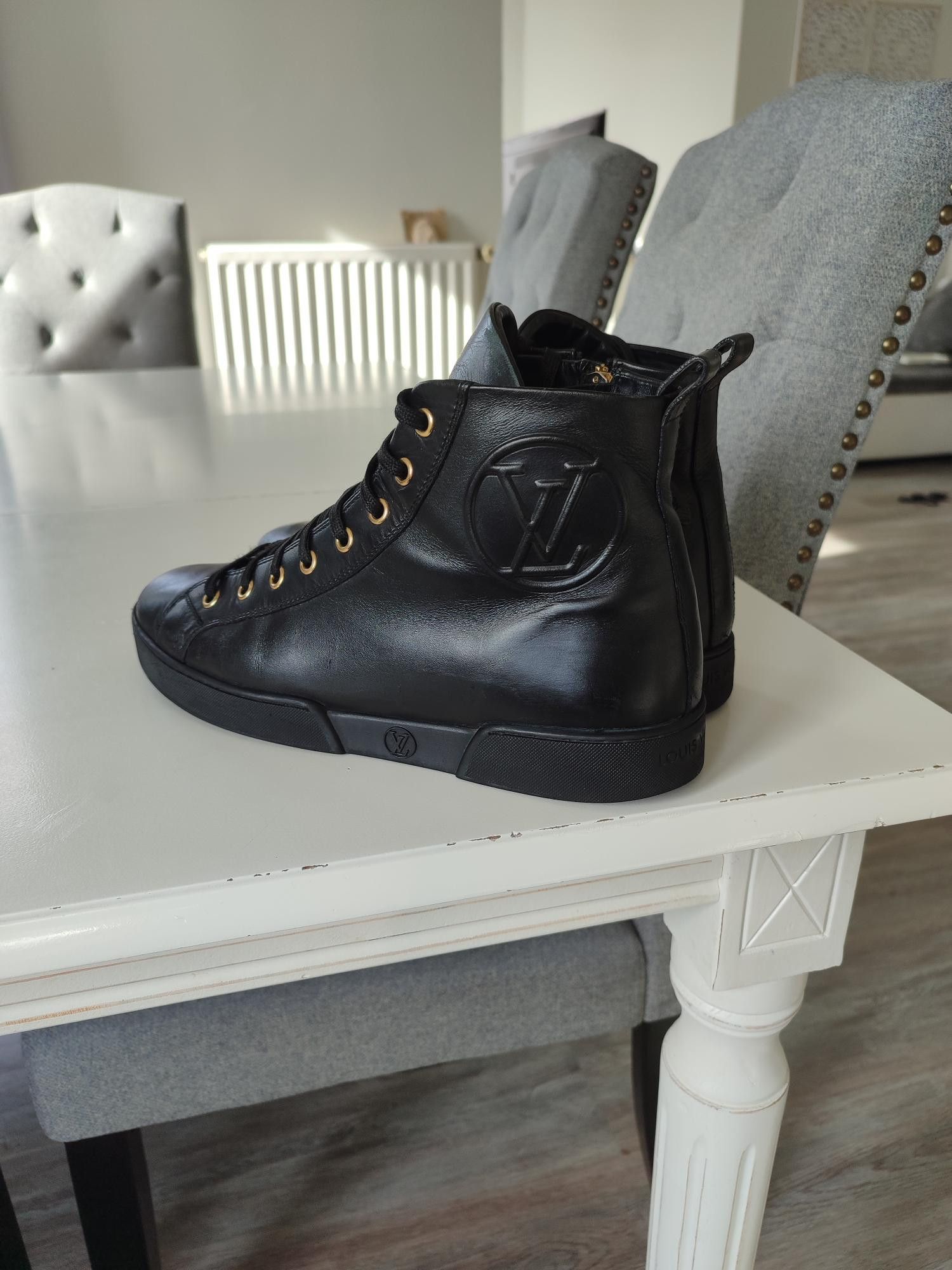 Louis Vuitton BASKETS LOUIS VUITTON STELLAR HIGHTOP Size US 8.5 / IT 38.5 - 9 Thumbnail
