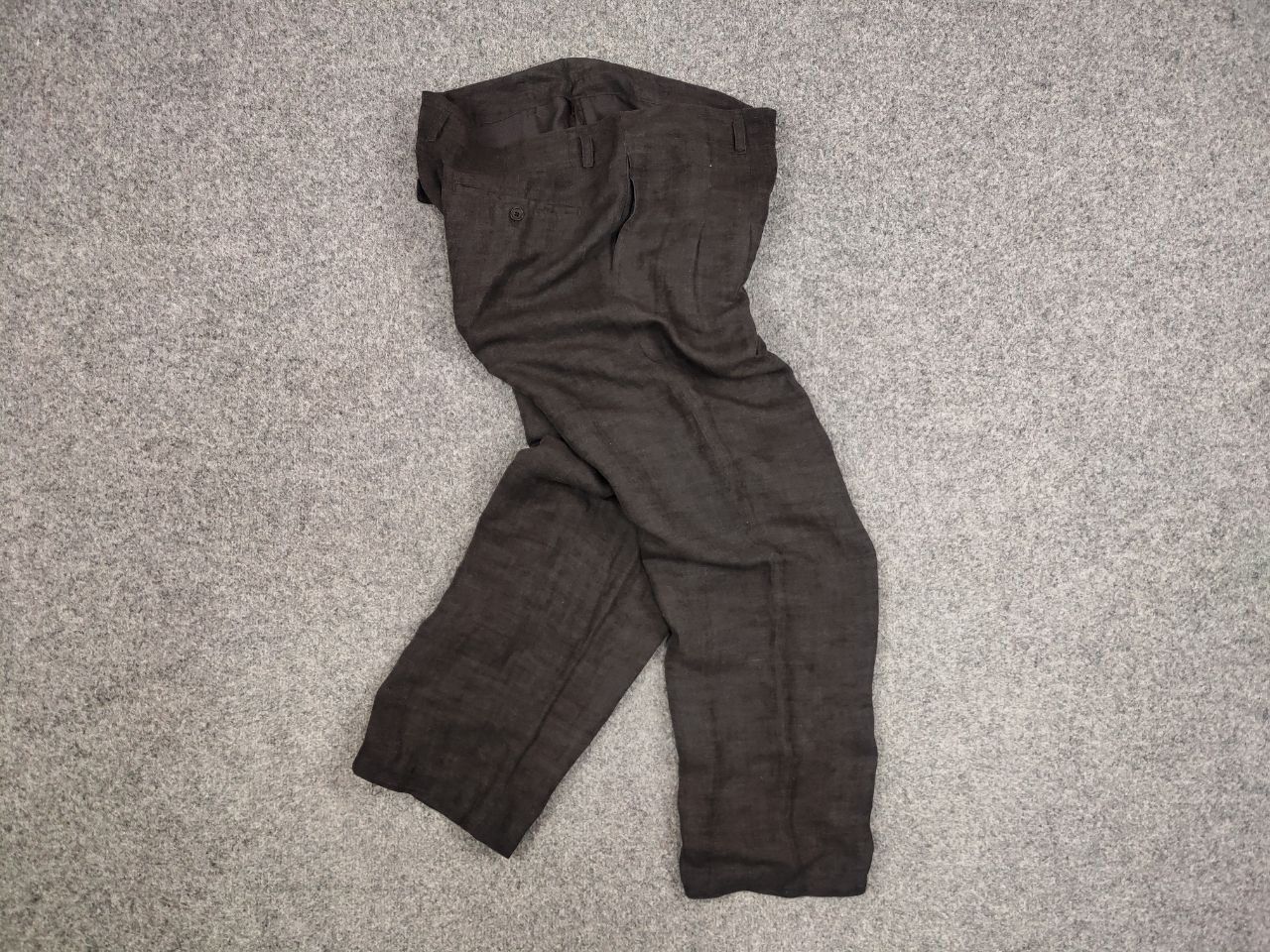 Sonia Rykiel Vintage 90's Sonia Rykiel Design Wide Leg Dark Brown Pants Size 40" / US 18 - 12 Thumbnail