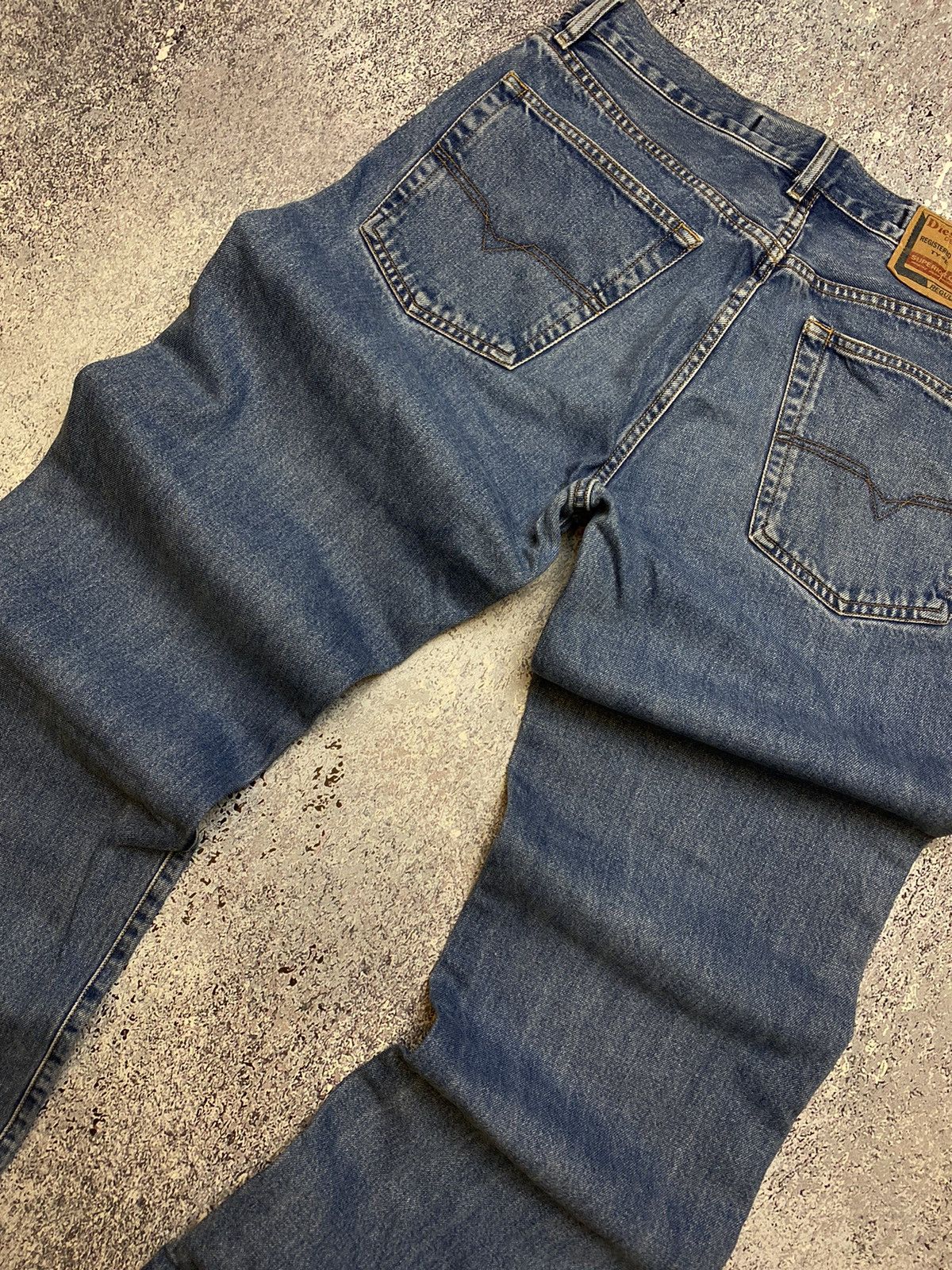 Diesel × Japanese Brand × Vintage 💥JAPANESE DIESEL VINTAGE JEANS 33 Size US 33 - 7 Thumbnail