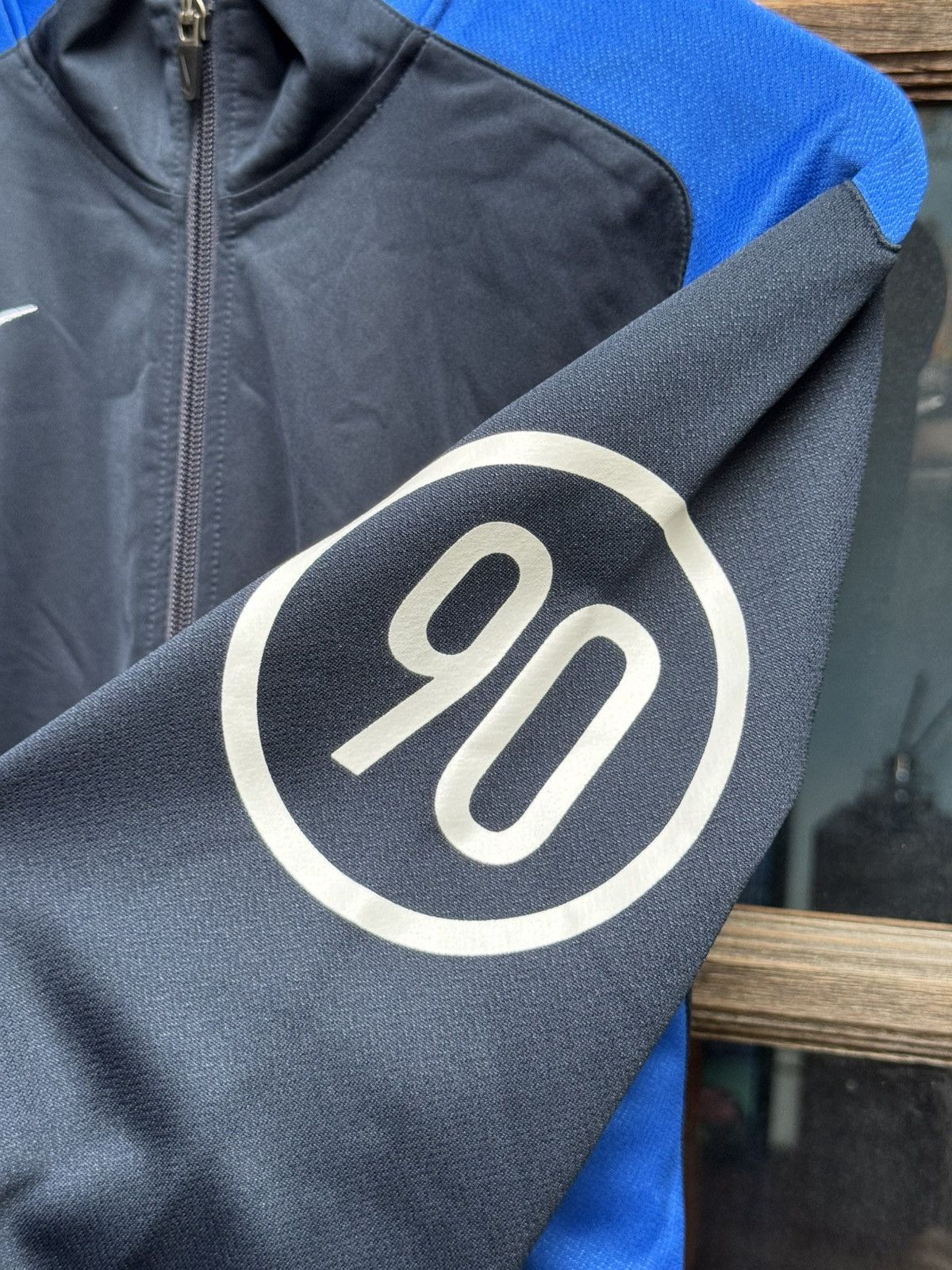 Nike Vintage Nike Total 90 Track Jacket Size US L / EU 52-54 / 3 - 3 Thumbnail