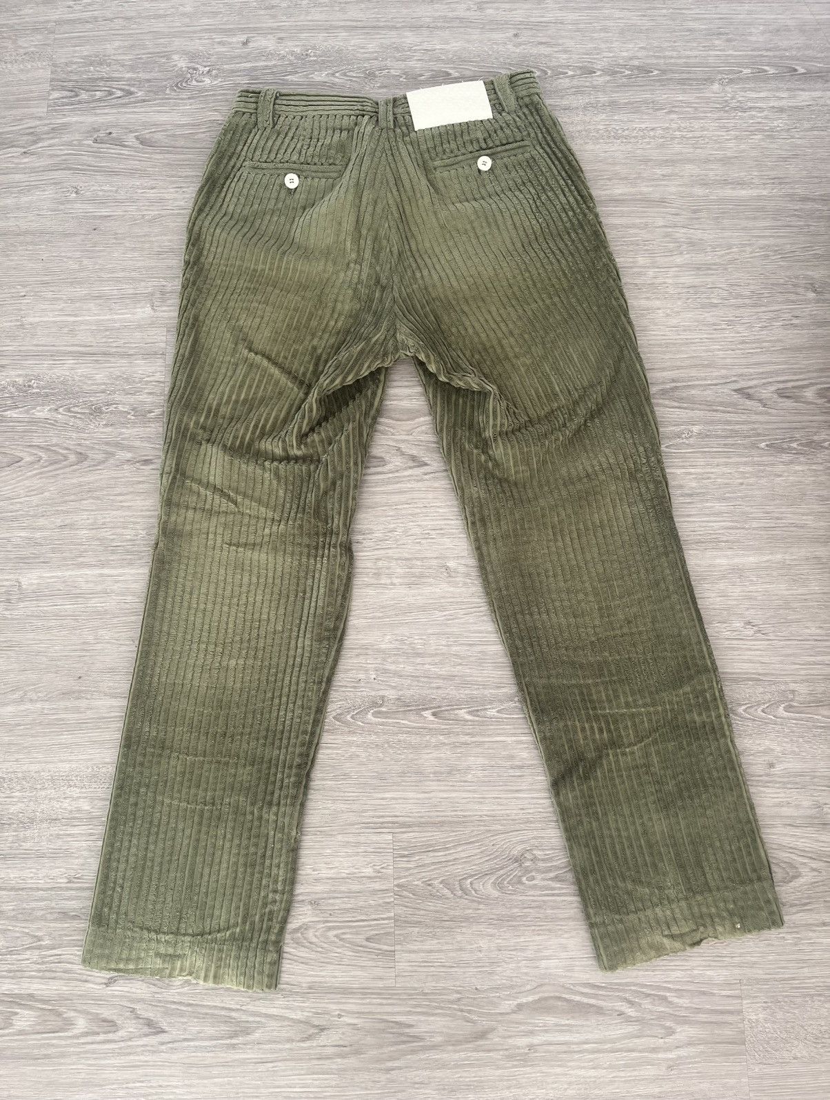 Sunnei Green corduroys Size US 30 / EU 46 - 2 Thumbnail