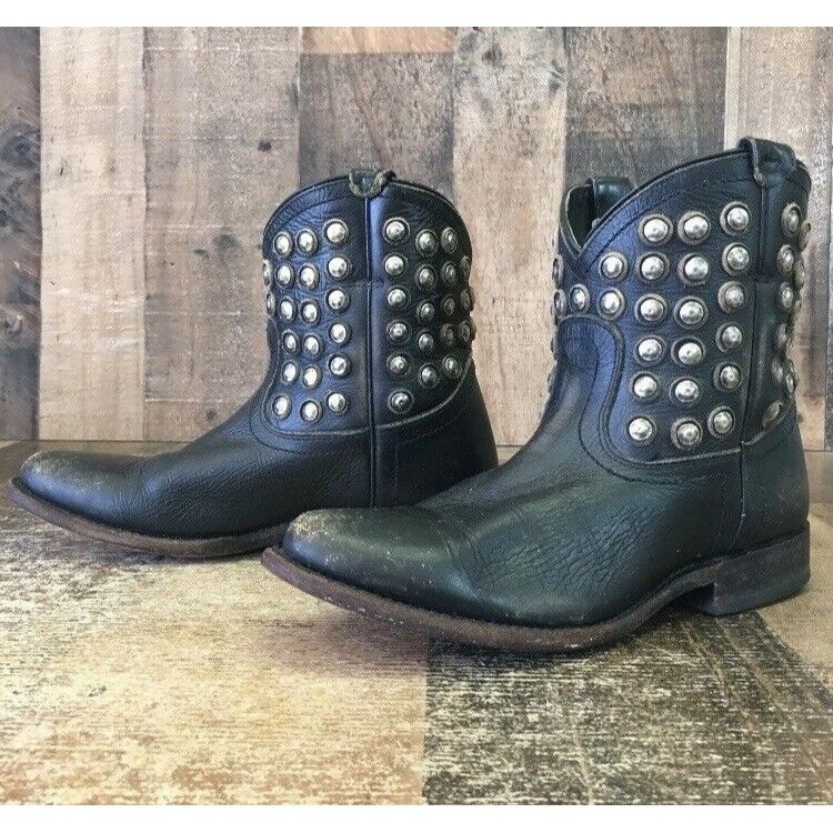 Frye Frye 76684 Wyatt Studded Ankle Cowboy Boots Womens 6.5 B Size US 6.5 / IT 36.5 - 1 Thumbnail