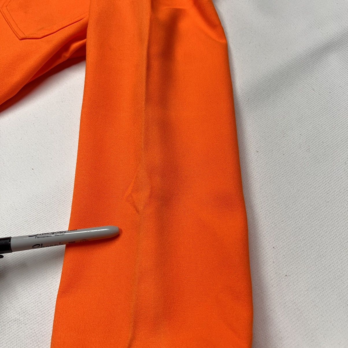 Vintage × Woolrich Woolen Mills VTG Woolrich Jacket Orange Blaze Hunting Zip Workwear 90s Size US M / EU 48-50 / 2 - 7 Thumbnail
